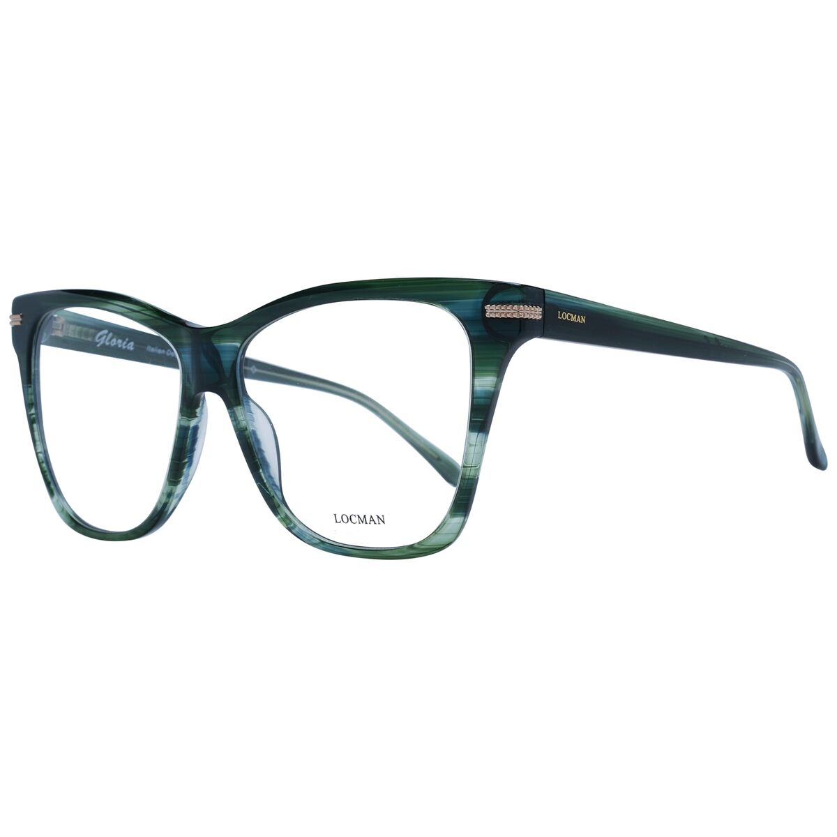 Ladies’ Spectacle frame Locman LOCV008 59GRN