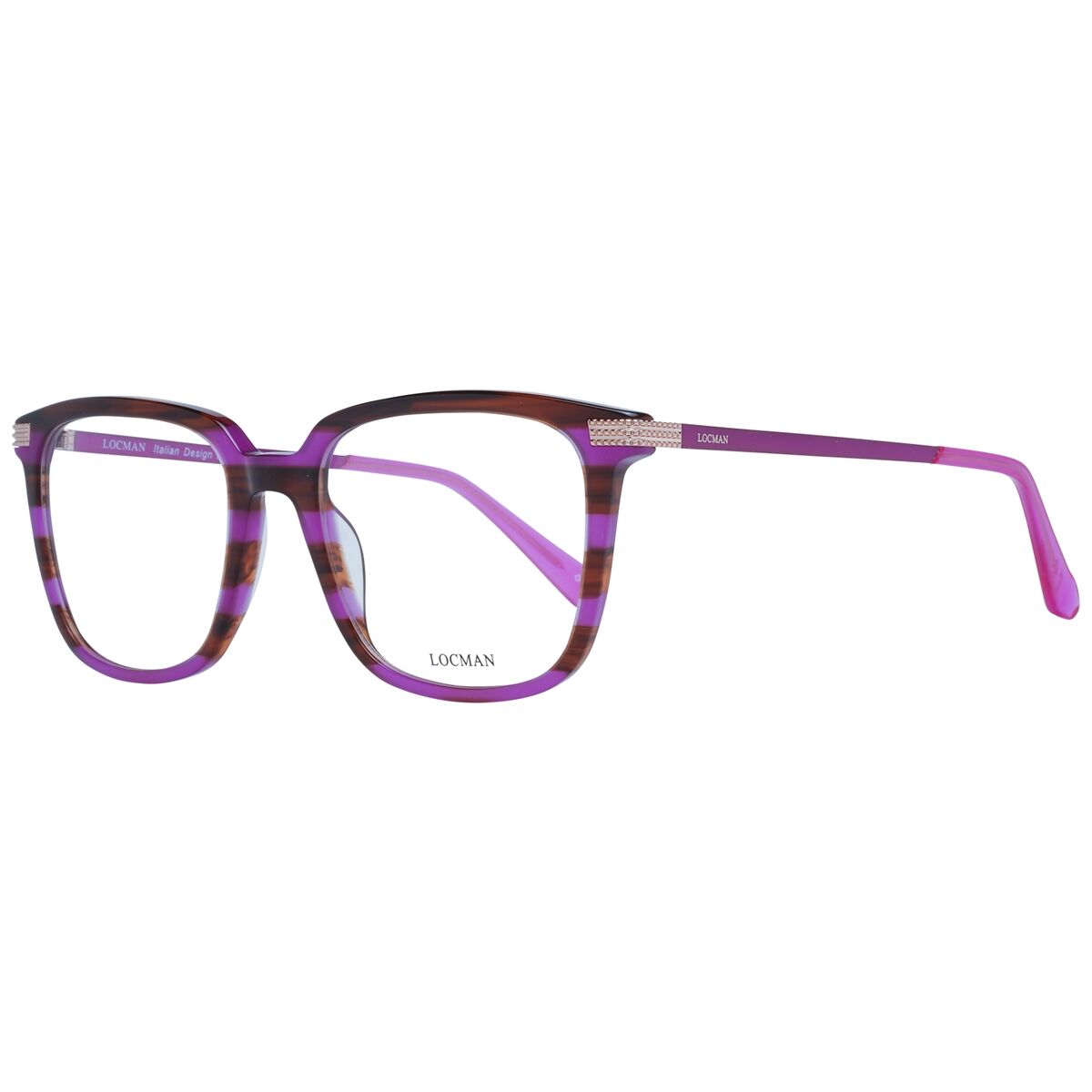 Ladies’ Spectacle frame Locman LOCV020S 53PUR