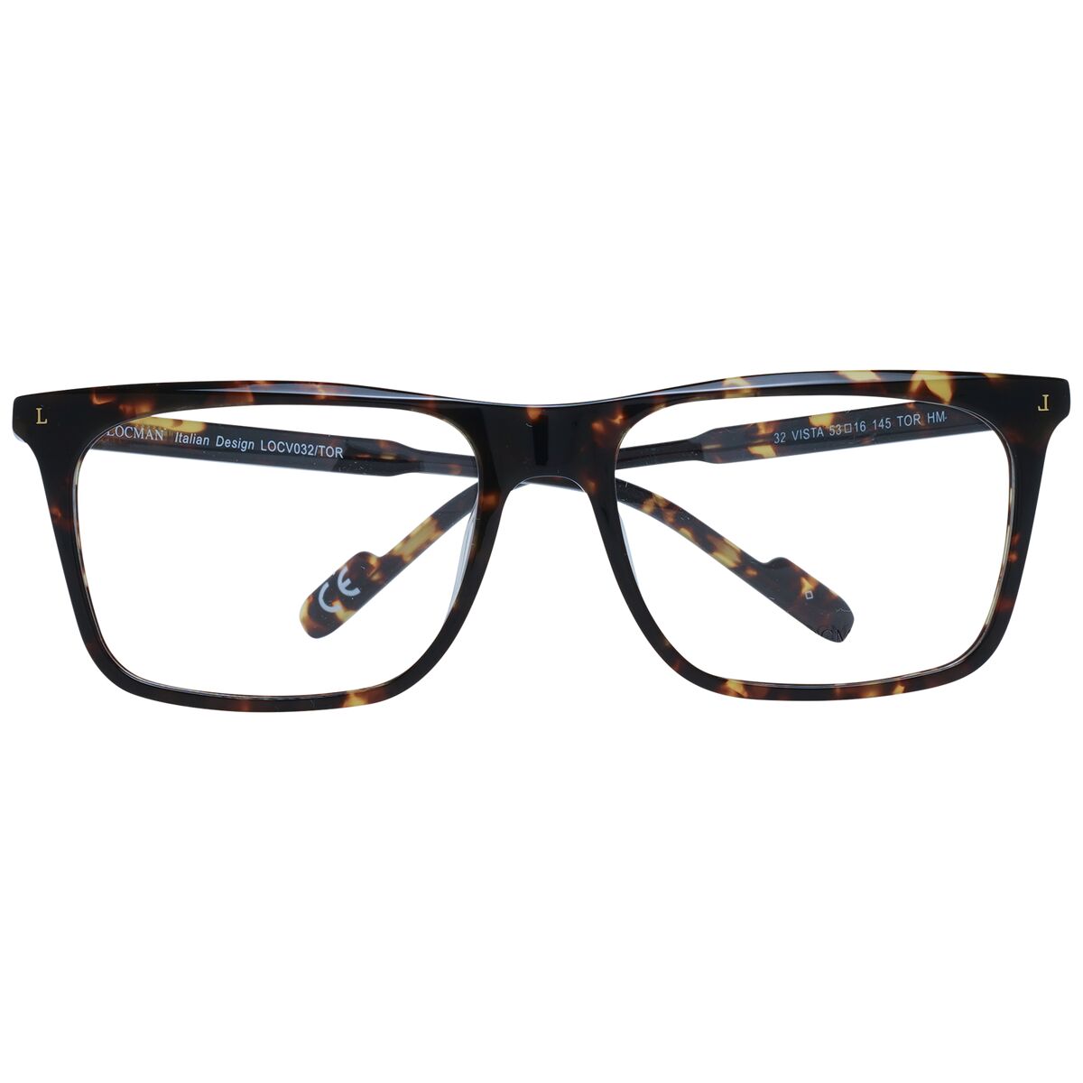 Unisex’ Spectacle frame Locman LOCV032 53TOR