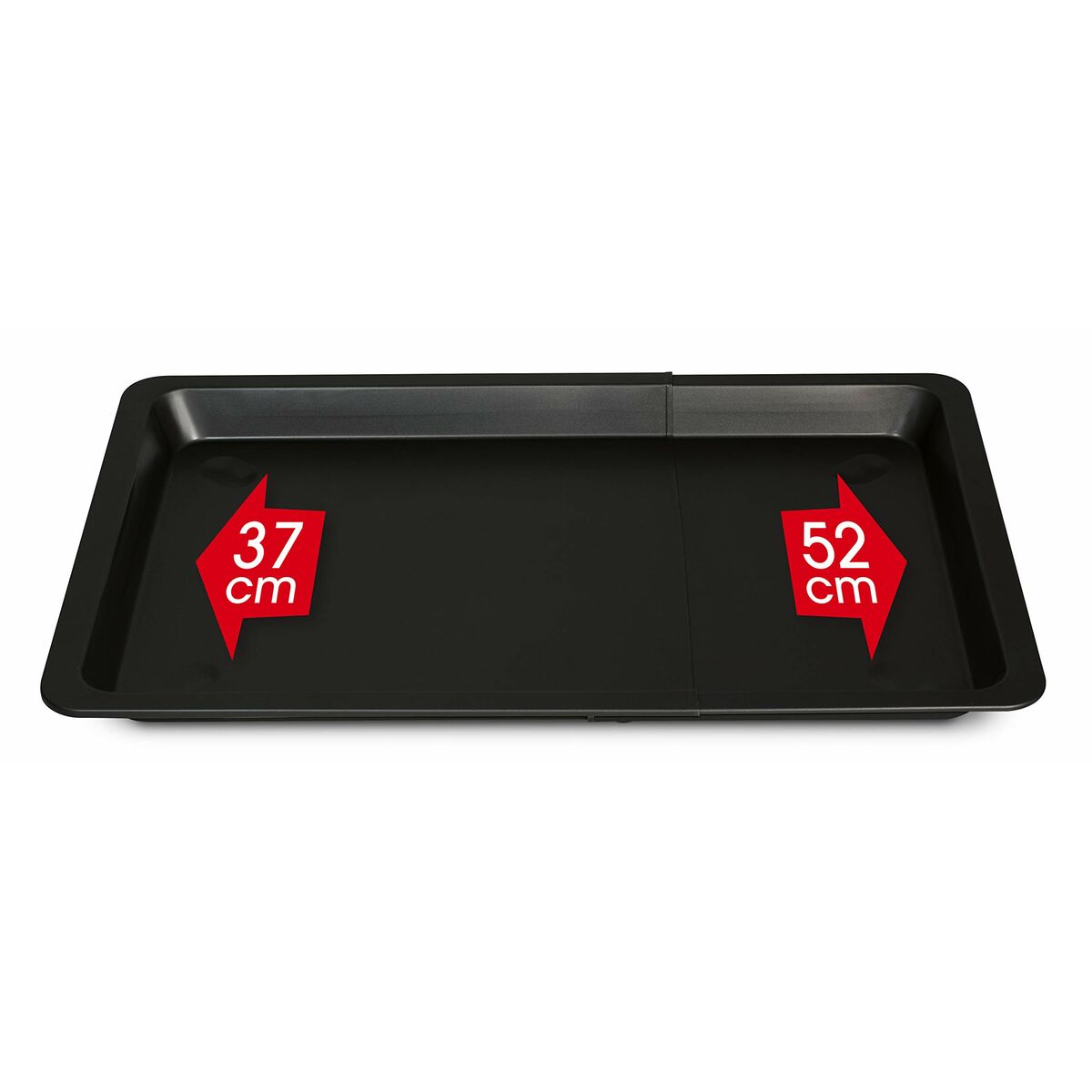 Baking tray CARE KAT3701 Black Steel Plastic Baking tray CARE KAT3701 Black Steel Plastic