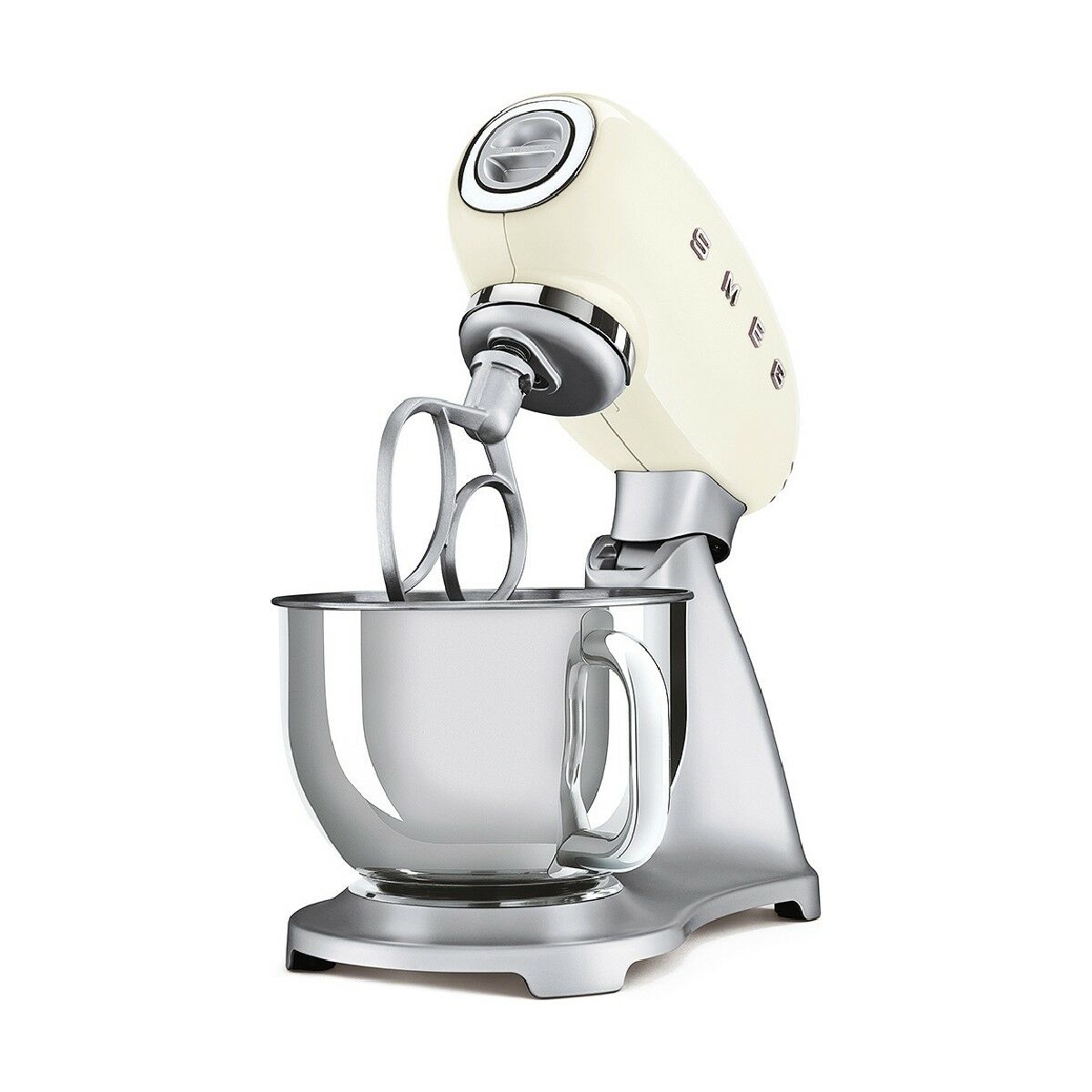 Blender/pastry Mixer Smeg SMF02CREU Cream 800 W