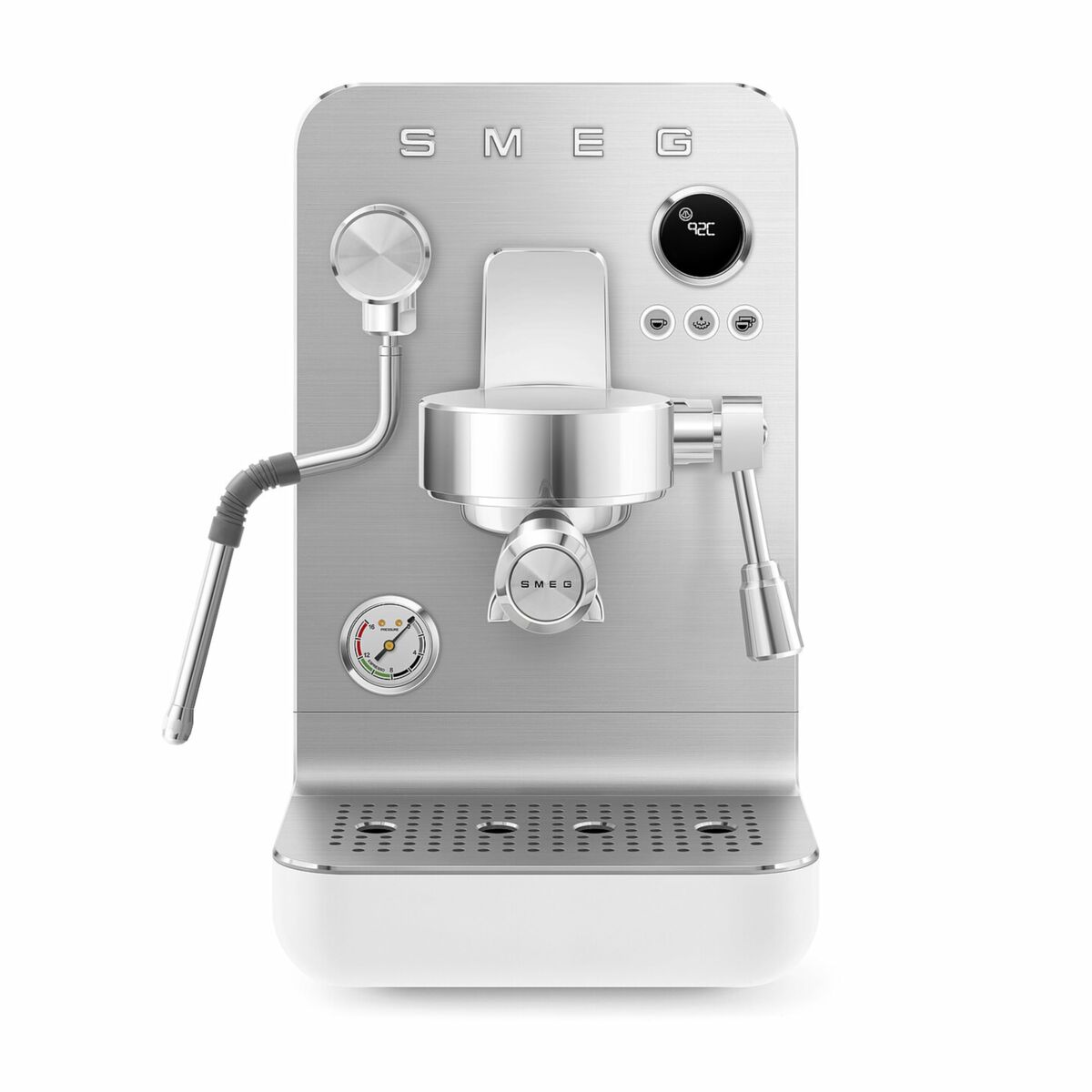 Express Manual Coffee Machine Smeg EMC02WHMEU White 1350 W 1 L Express Manual Coffee Machine Smeg EMC02WHMEU White 1350 W 1 L