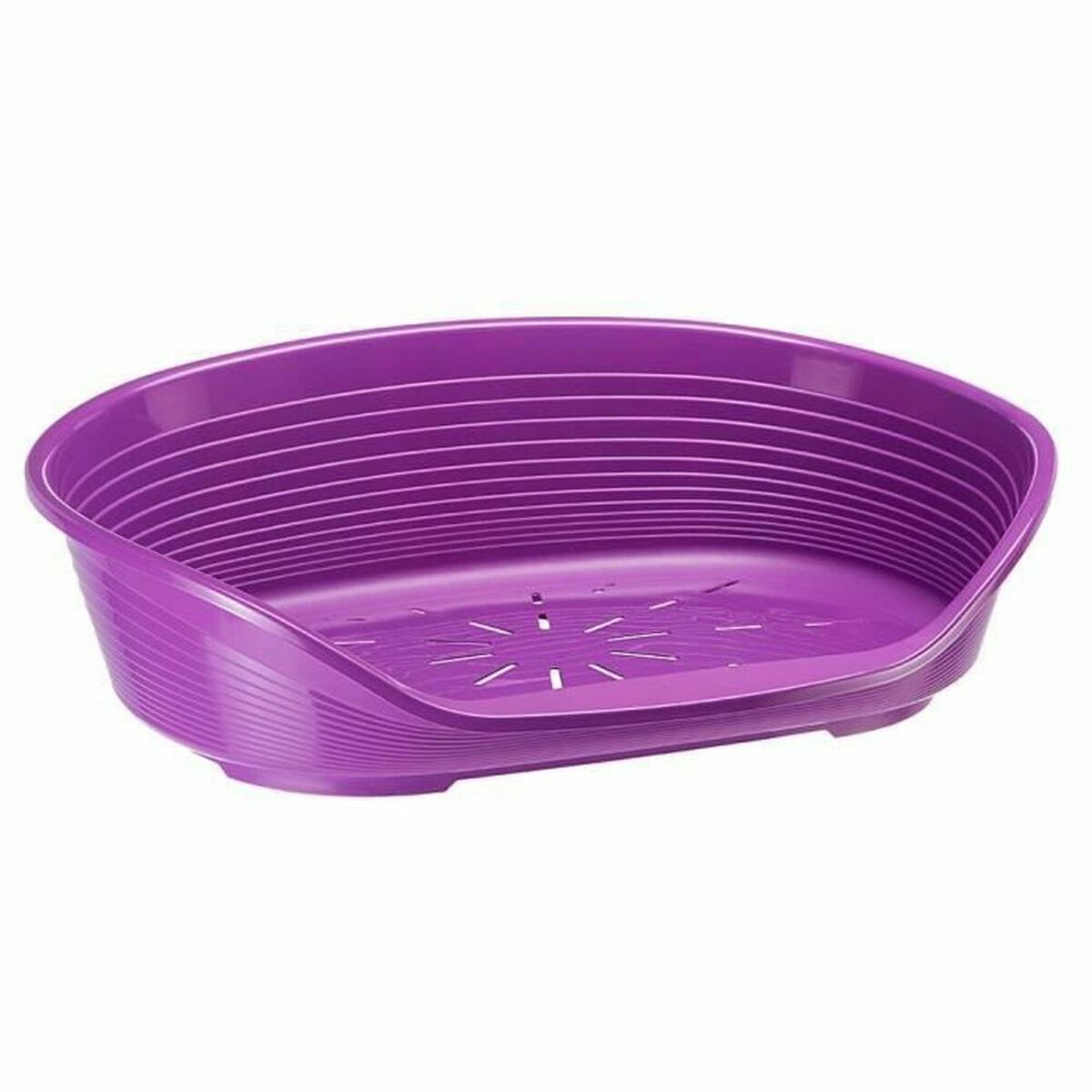 Cat Bed Ferplast Deluxe Violet 82 x 59,5 x 25 cm Cat Bed Ferplast Deluxe Violet 82 x 59,5 x 25 cm