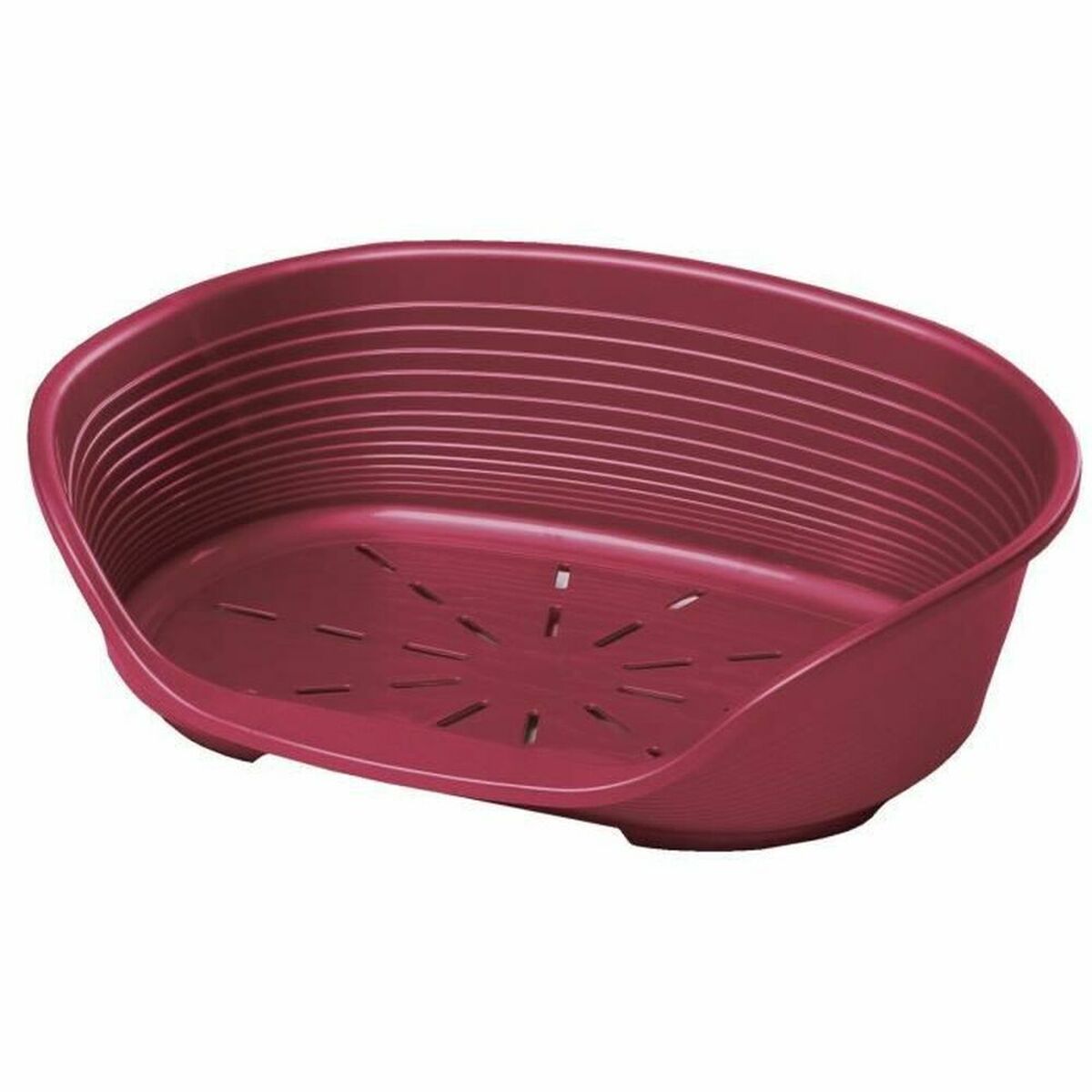 Dog Bed Ferplast Burgundy 25 x 59 x 59 cm Dog Bed Ferplast Burgundy 25 x 59 x 59 cm