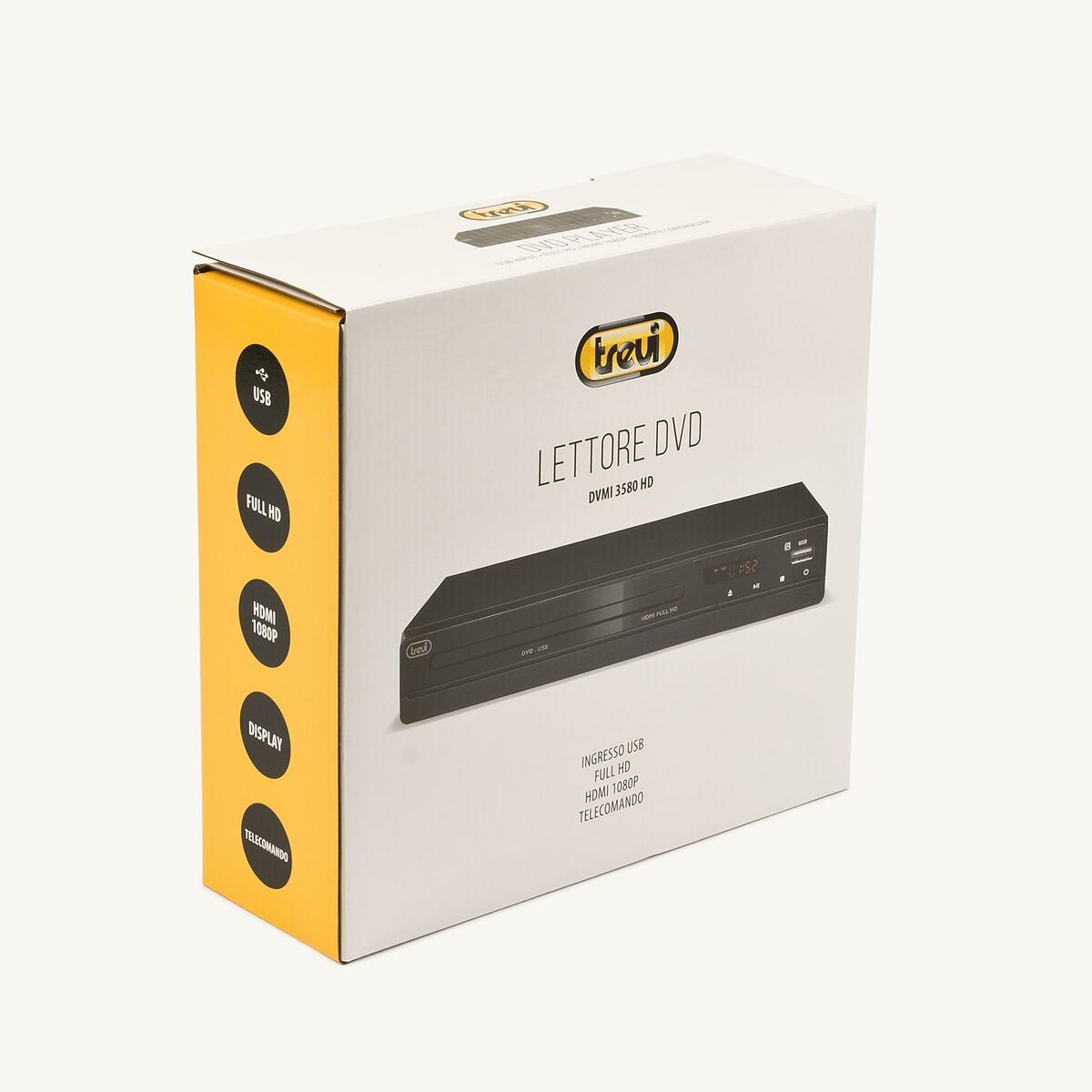 DVD Player Trevi DVMI3580HD Black