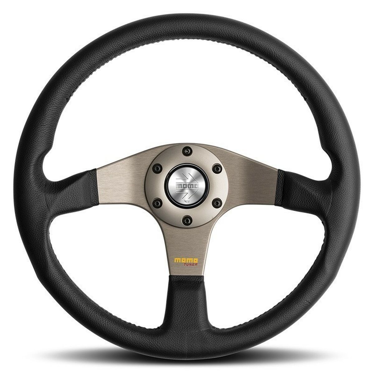 Steering wheel MOMO MOMVTUNERANT35R Black  35 cm