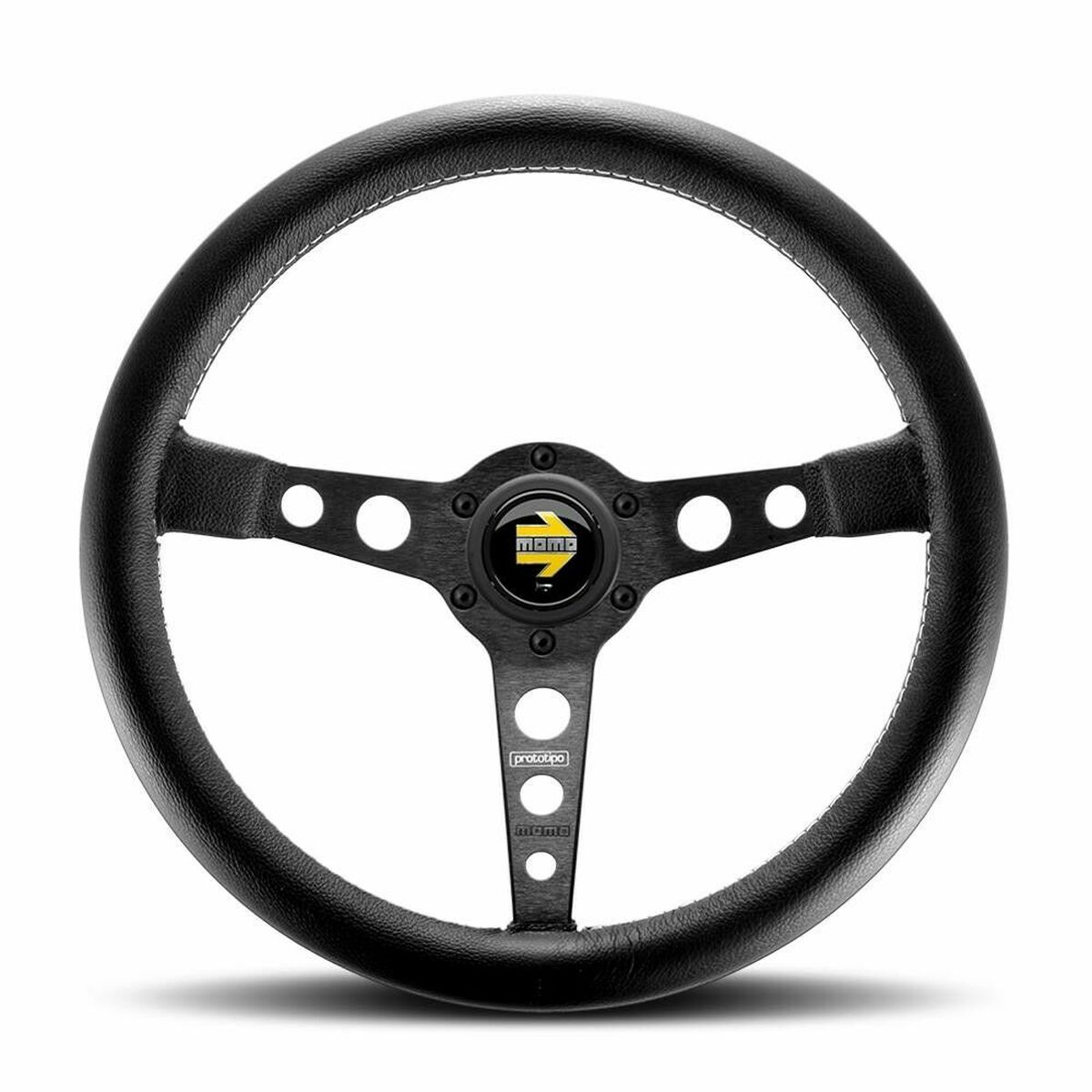 Racing Steering Wheel MOMO PROTOTIPO Ø 35 cm Racing Steering Wheel MOMO PROTOTIPO Ø 35 cm