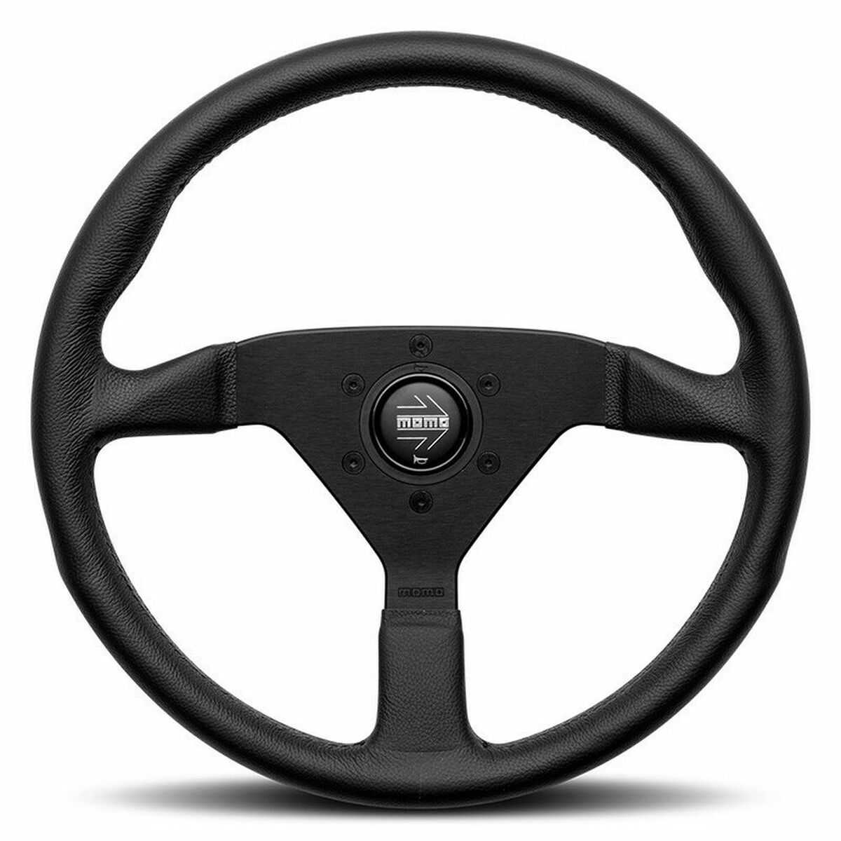 Racing Steering Wheel Momo MOM11111785225R Black 35 cm Racing Steering Wheel Momo MOM11111785225R Black 35 cm