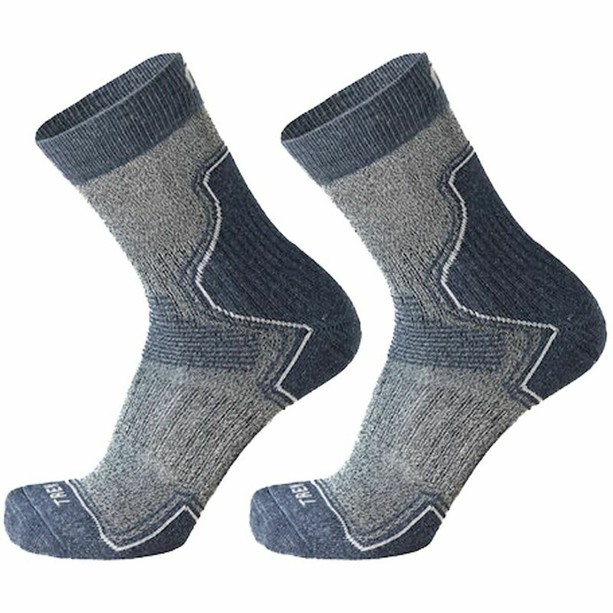 Sports Socks Mico Trail Navy Blue Grey Men Sports Socks Mico Trail Navy Blue Grey Men