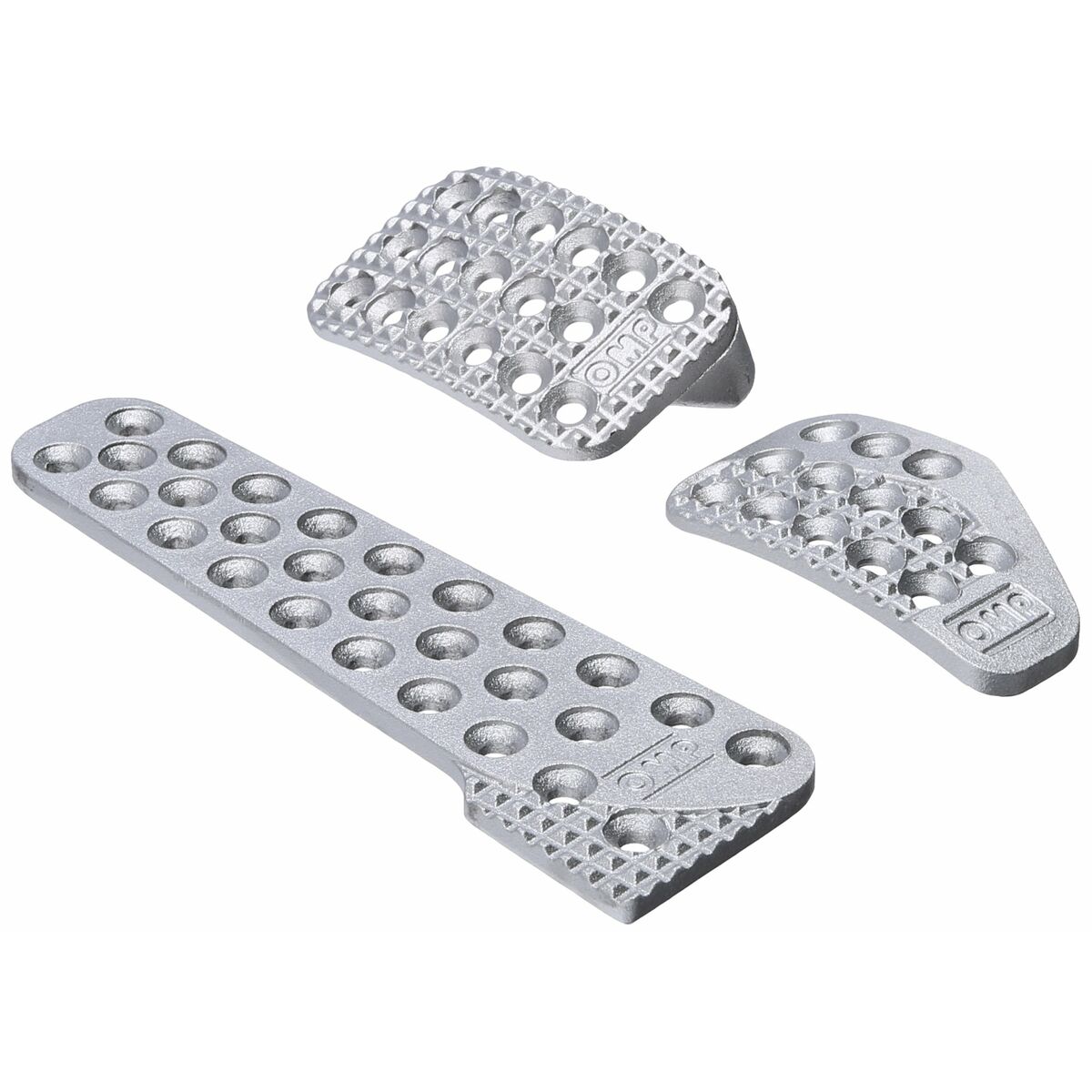Pedals OMP OA/1010 Aluminium Length 3 Pieces