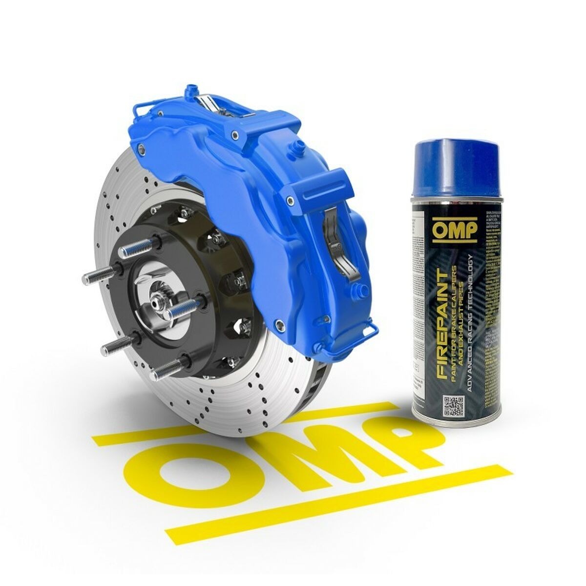 Spray paint OMP OMPPC02001000041 Brake Calipers 400 ml Blue Spray paint OMP OMPPC02001000041 Brake Calipers 400 ml Blue