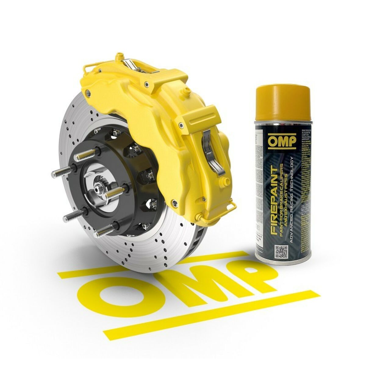 Spray paint OMP OMPPC02001000051 Brake Calipers 400 ml Yellow Spray paint OMP OMPPC02001000051 Brake Calipers 400 ml Yellow