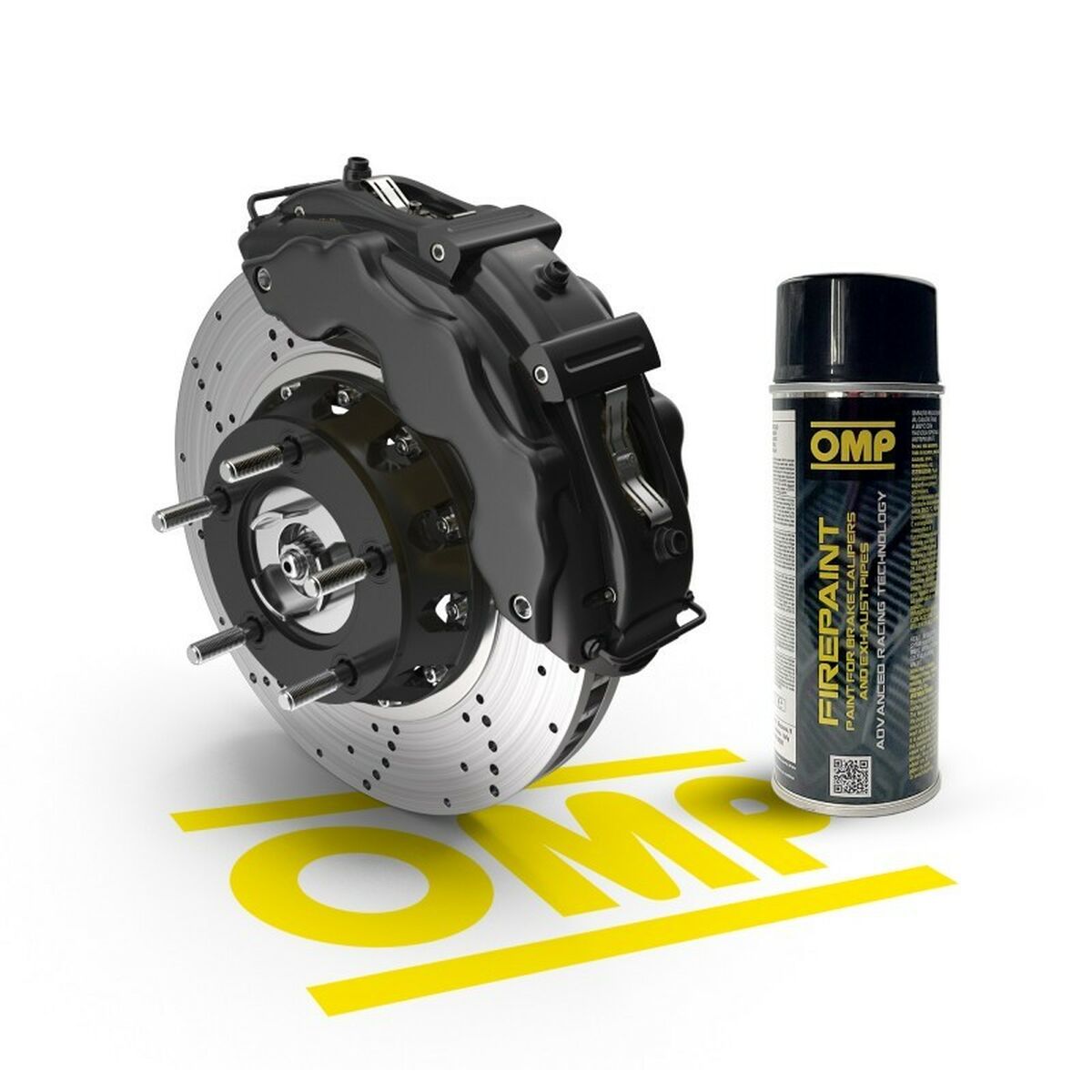 Spray paint OMP OMPPC02001000071 Brake Calipers 400 ml Black Spray paint OMP OMPPC02001000071 Brake Calipers 400 ml Black