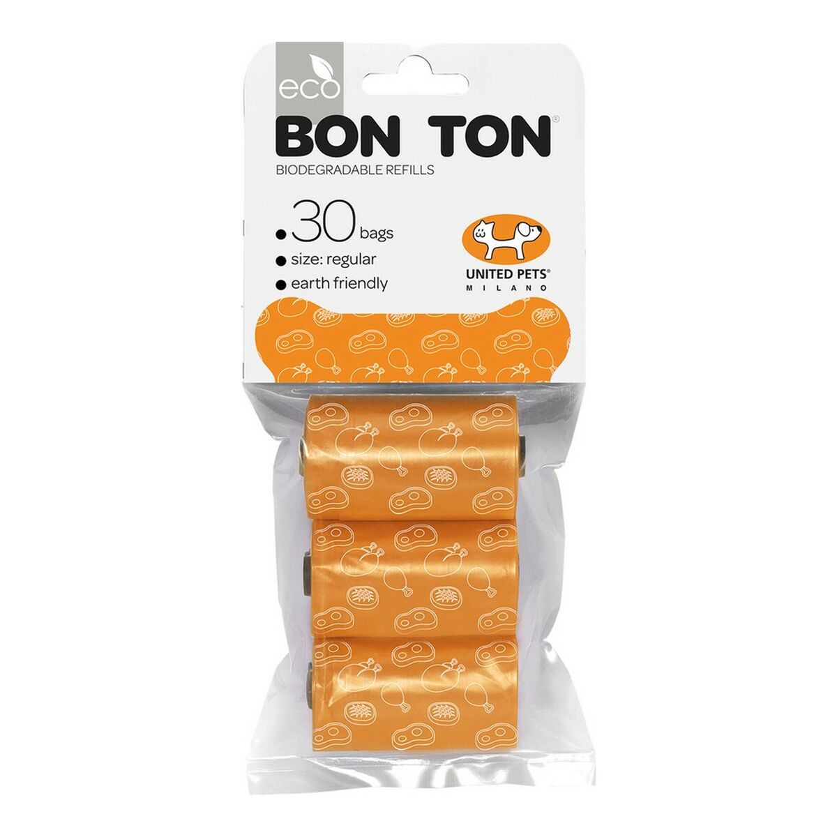 Sanitary bags United Pets Bon Ton Regular Dog Orange (3 x 10 uds) Sanitary bags United Pets Bon Ton Regular Dog Orange (3 x 10 uds)