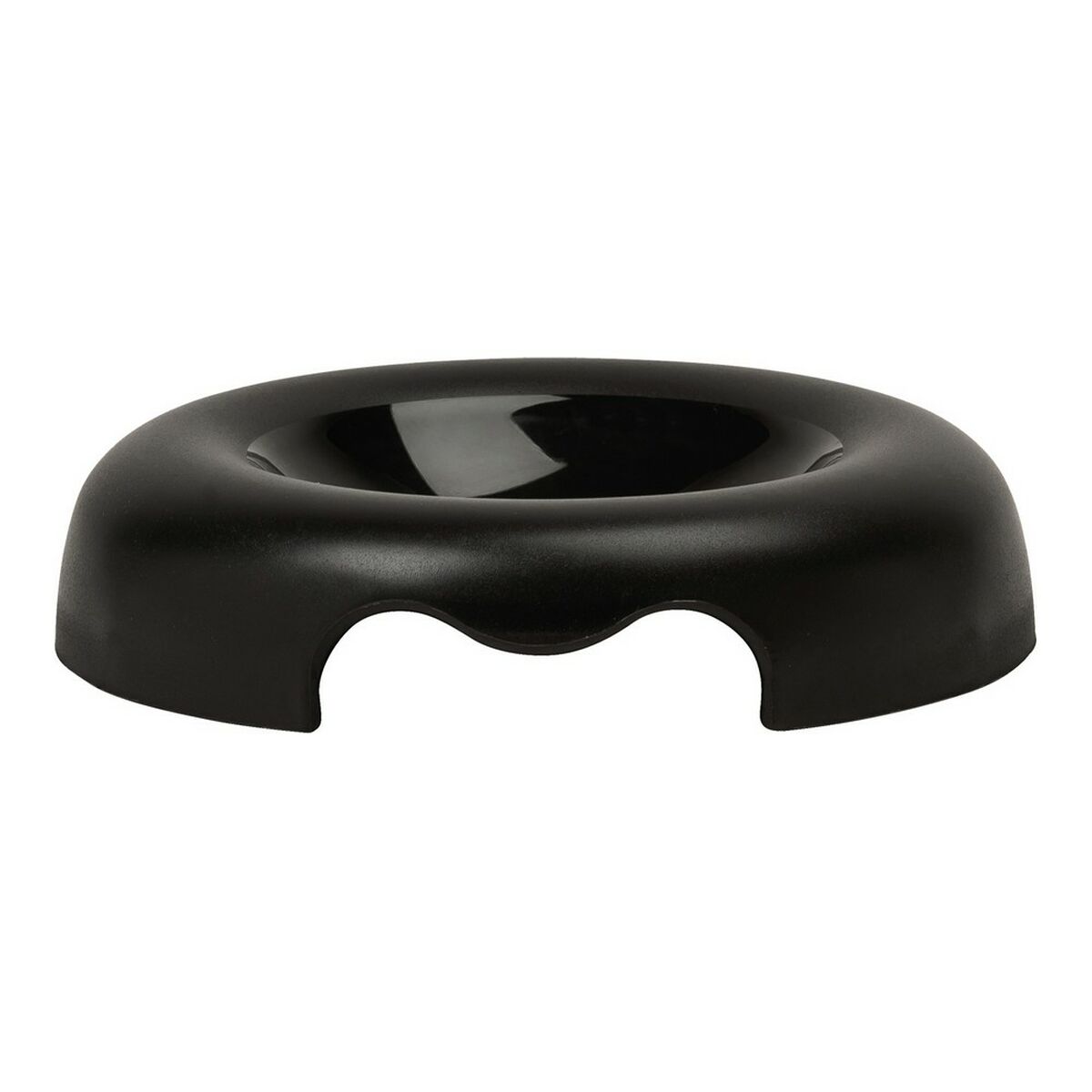 Cat Feeder United Pets Kitty Black 18 cm Cat Feeder United Pets Kitty Black 18 cm