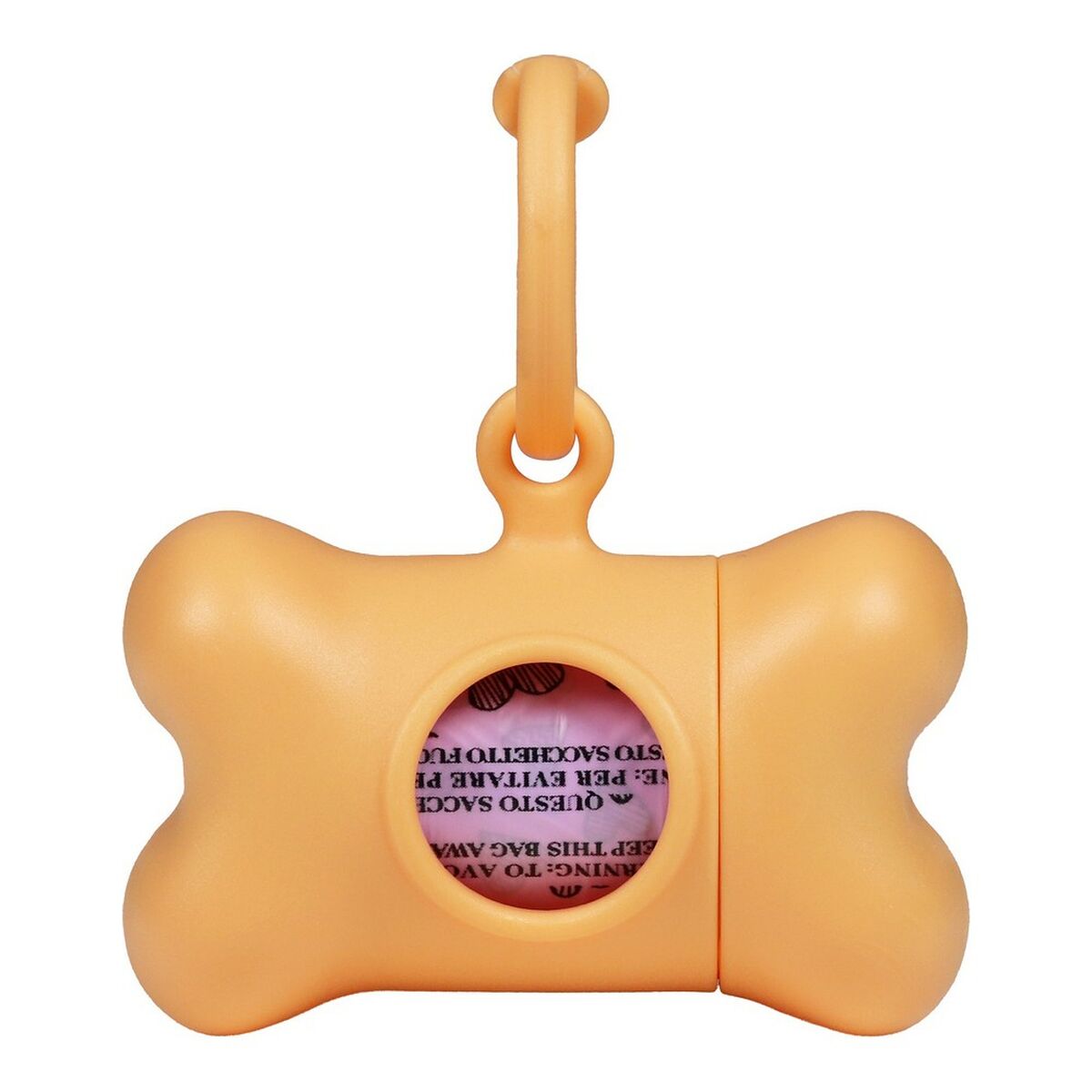 Pet Bag Dispenser United Pets Bon Ton Nano Classic Dog Orange Recycled plastic (6 x 3 x 4 cm) Pet Bag Dispenser United Pets Bon Ton Nano Classic Dog Orange Recycled plastic (6 x 3 x 4 cm)
