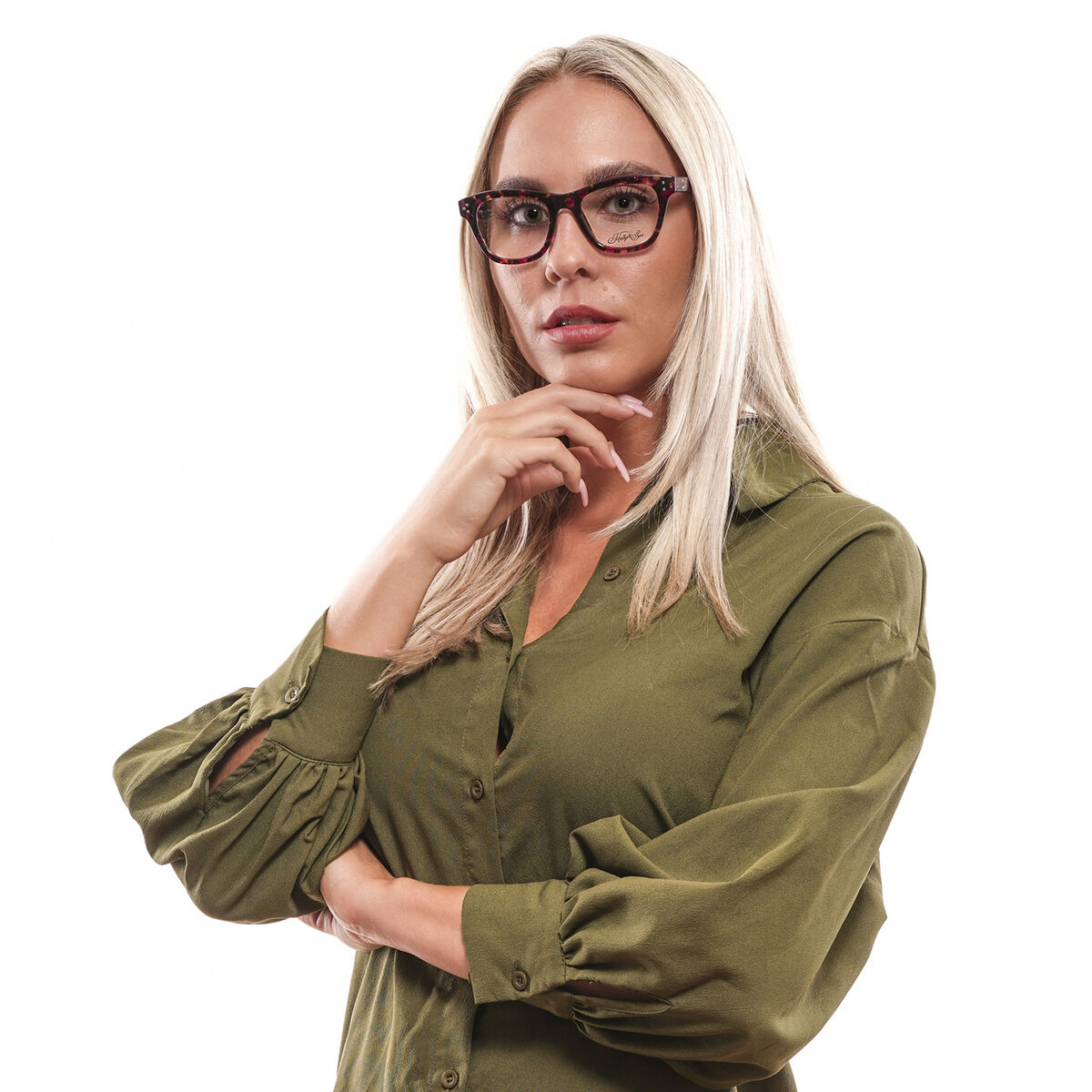 Unisex’ Spectacle frame Hally & Son HS580V 4904