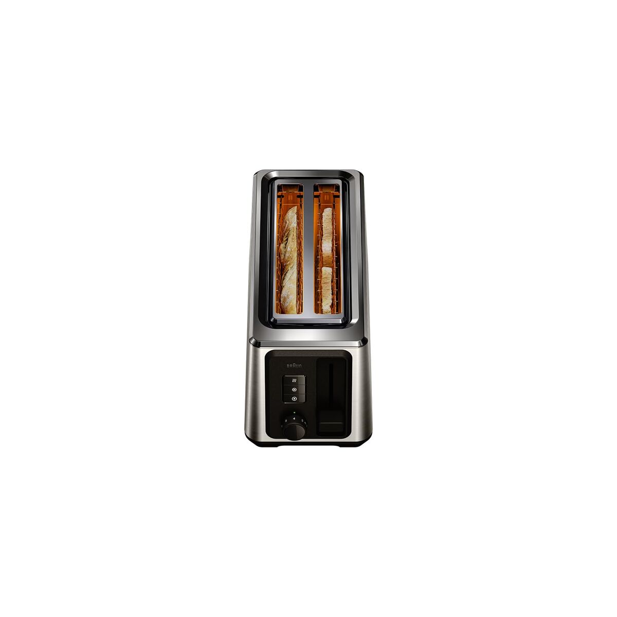 Toaster Braun HT5220BK Black 1400 W