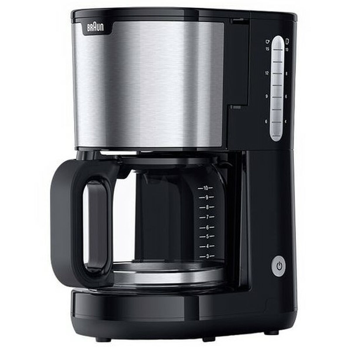 Drip Coffee Machine Braun KF1500BK Black 1000 W Drip Coffee Machine Braun KF1500BK Black 1000 W