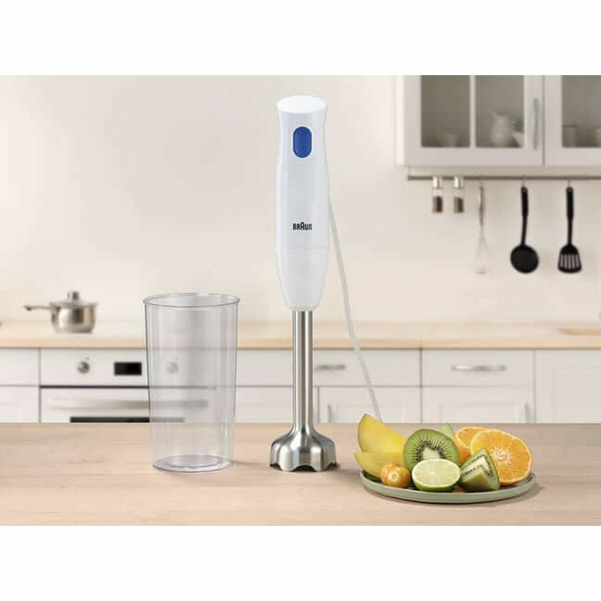 Cup Blender Braun MQ10.001MWH White 450 W