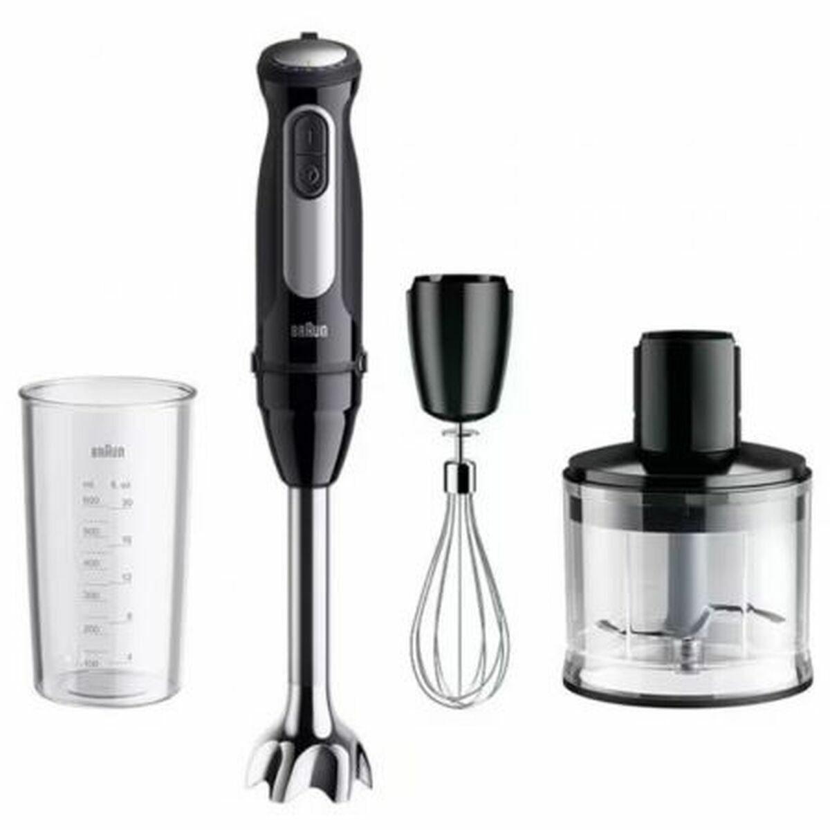 Hand-held Blender Braun MULTIQUICK 5 PRO MQ 55236 1000 W Black
