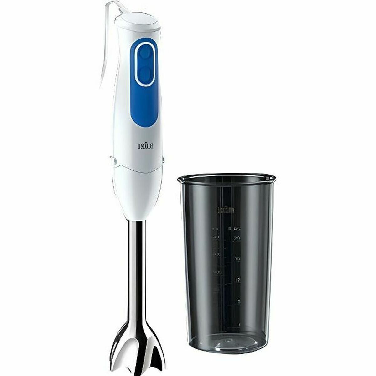 Hand-held Blender Braun MQ 3000 WH 600 ml Blue/White 700 W Hand-held Blender Braun MQ 3000 WH 600 ml Blue/White 700 W