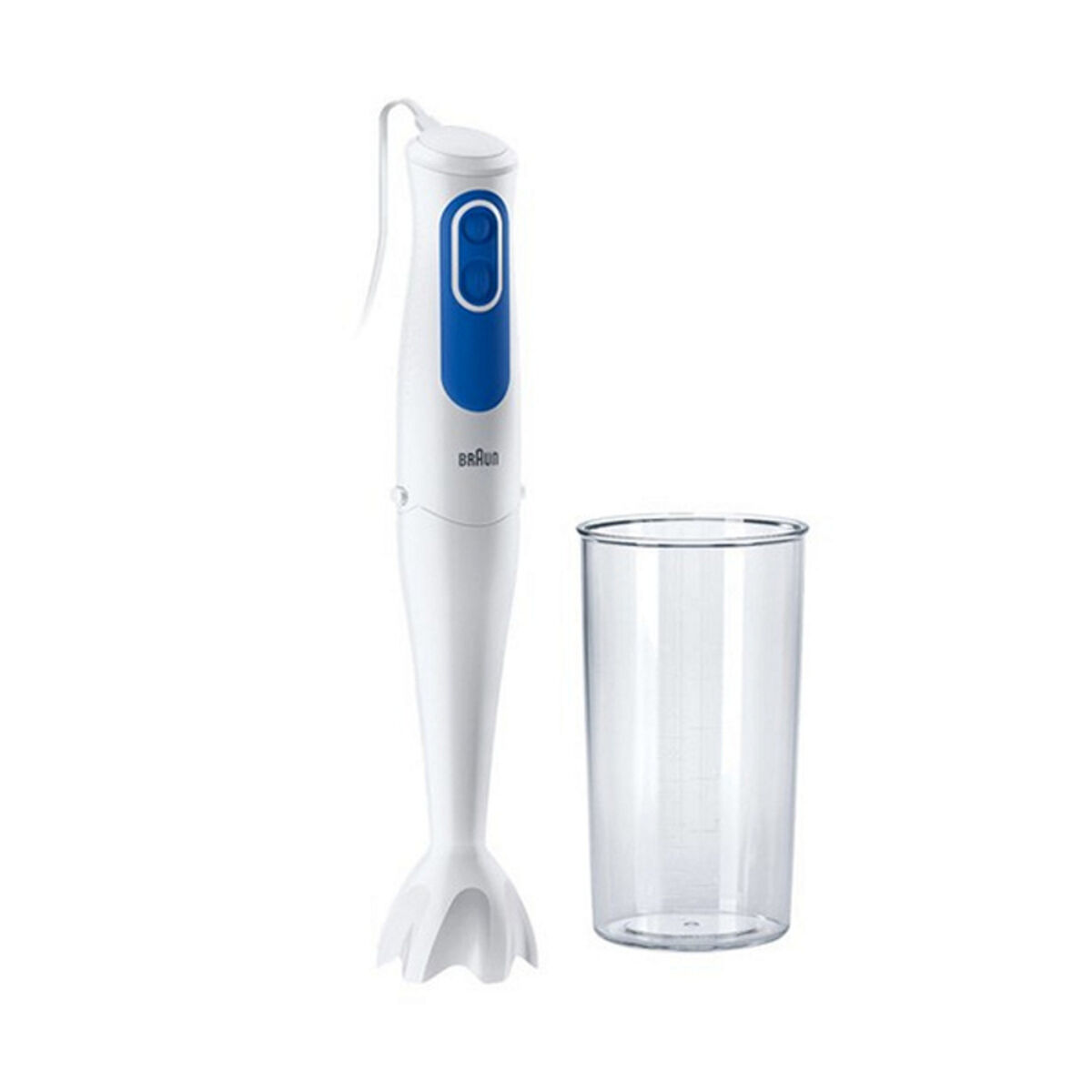 Liquidiser Braun MQ 3000 Smoothie White White/Blue 700 W Liquidiser Braun MQ 3000 Smoothie White White/Blue 700 W