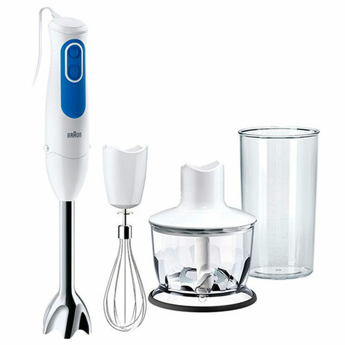 Hand-held Blender Braun MQ3035 Sauce Blue White 700 W Hand-held Blender Braun MQ3035 Sauce Blue White 700 W