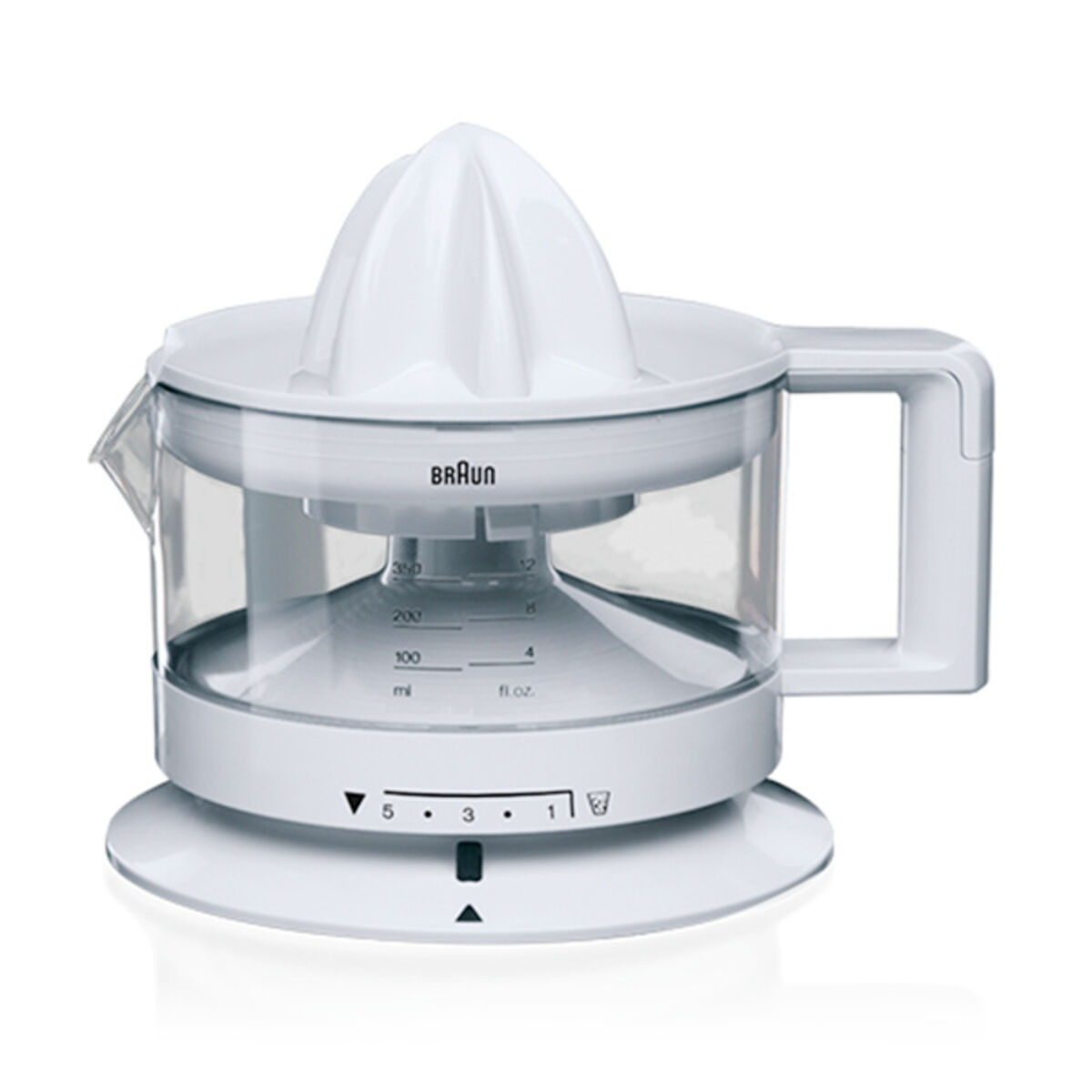 Electric Juicer Braun CJ 3000 White 20W 350 ml Electric Juicer Braun CJ 3000 White 20W 350 ml