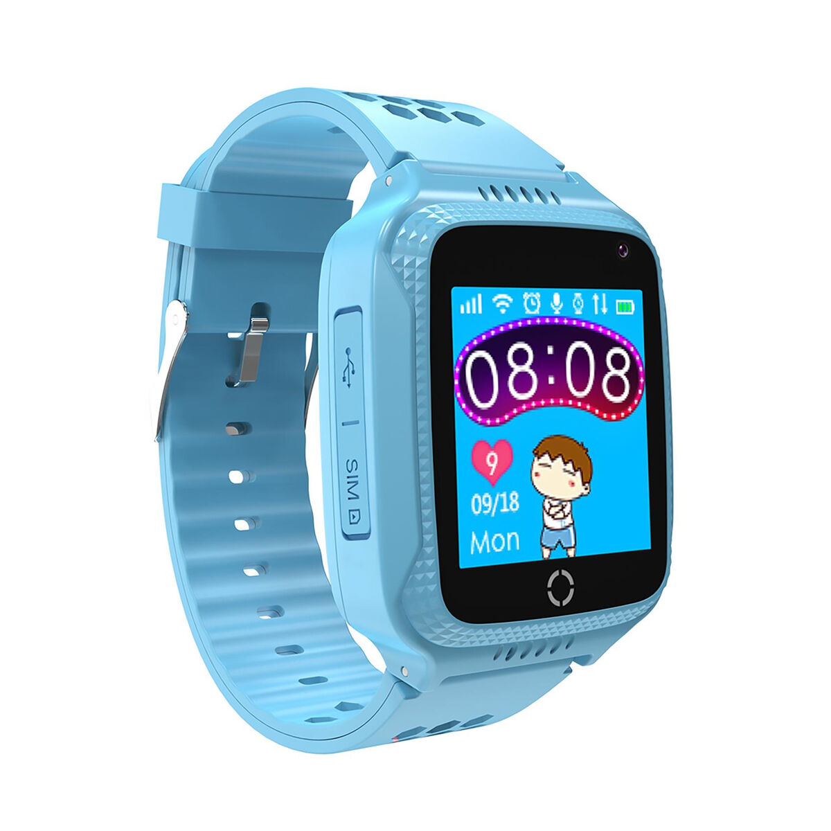 Smartwatch Celly KIDSWATCHLB Blue 1,44″ Smartwatch Celly KIDSWATCHLB Blue 1,44″