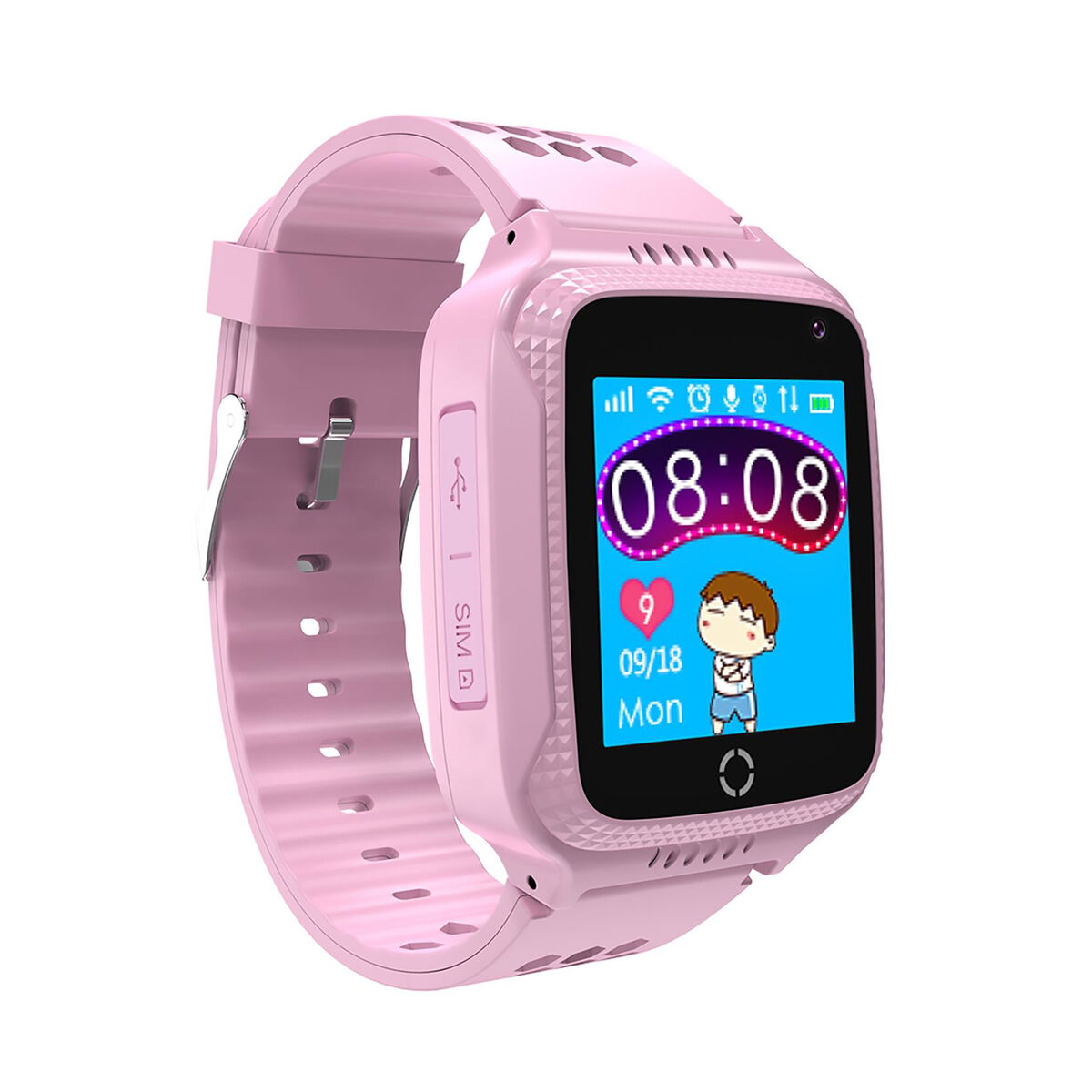 Kids’ Smartwatch Celly KIDSWATCHPK Pink 1,44″ Kids’ Smartwatch Celly KIDSWATCHPK Pink 1,44″