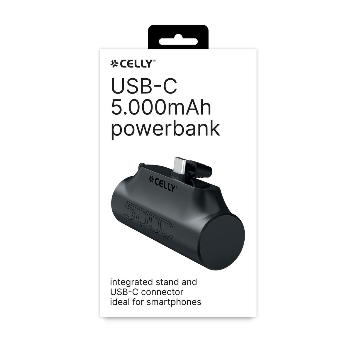Powerbank Celly PBC5000BK 5000 mAh Black