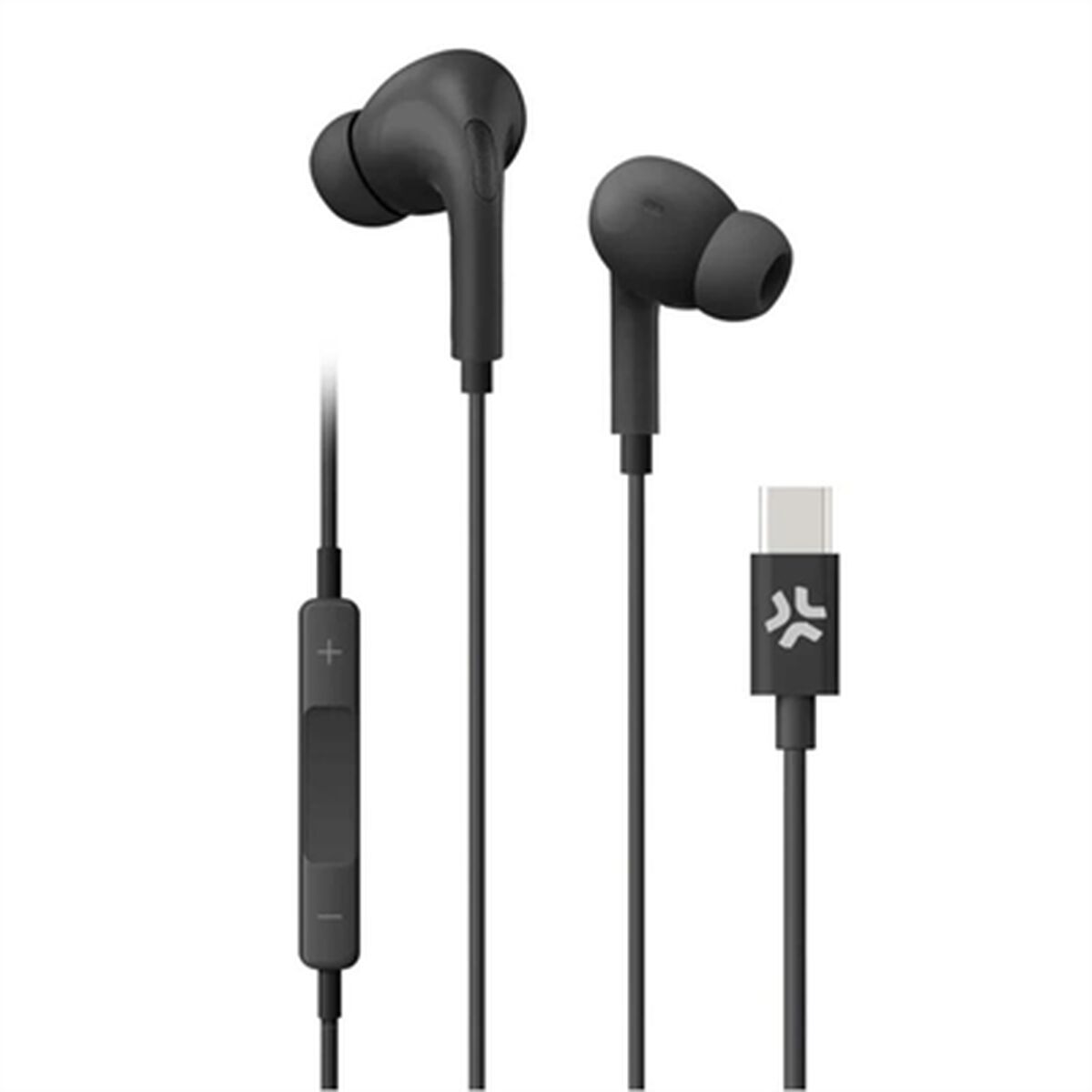 Headphones Celly UP1200TYPECBK Black