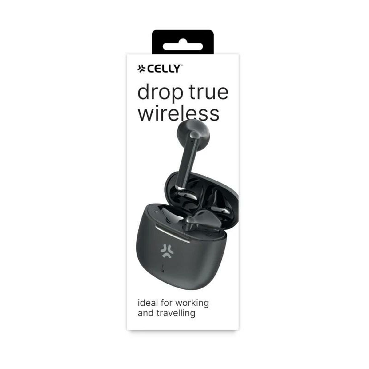 Bluetooth Headset with Microphone Celly BUZ2 Black