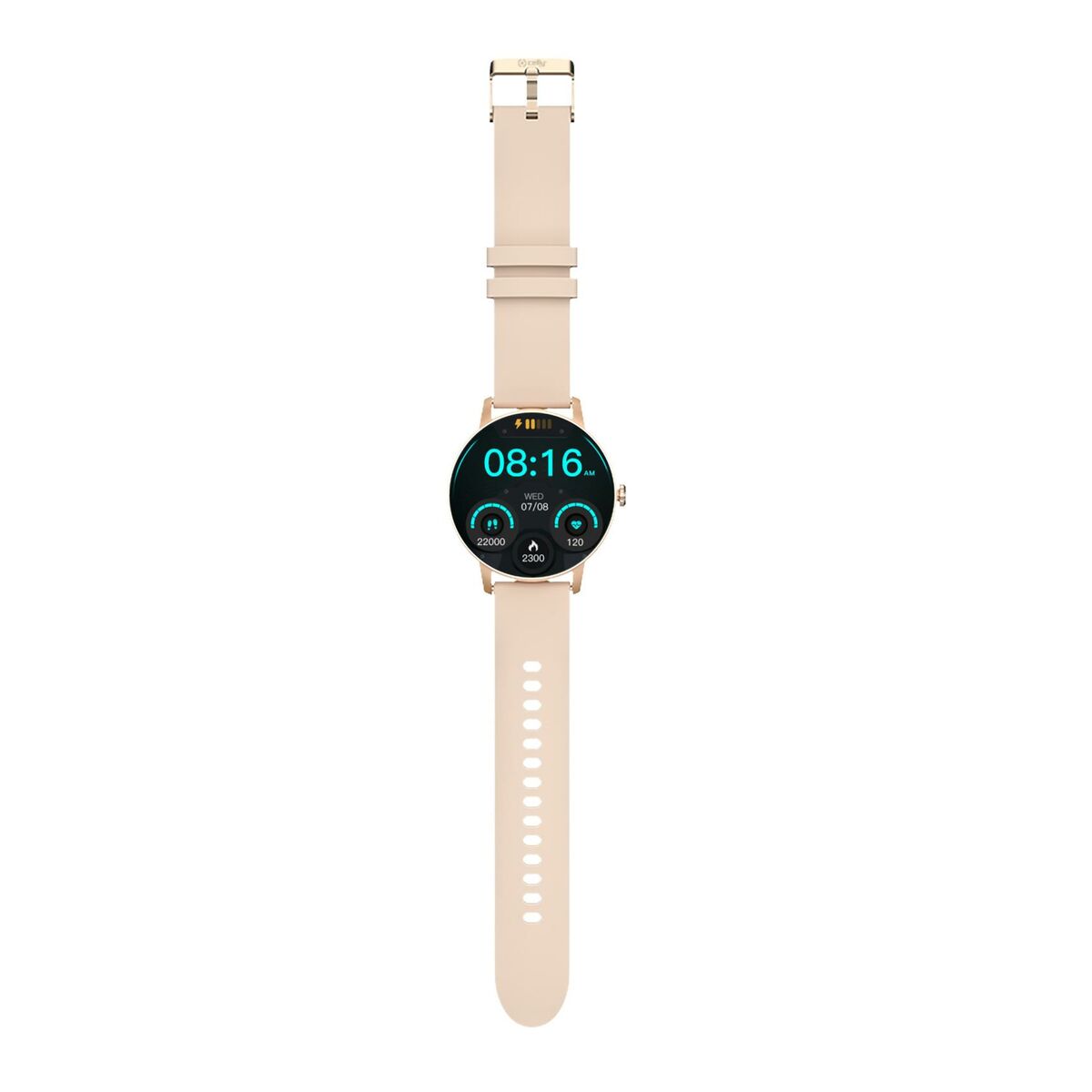 Smartwatch Celly TRAINERROUND2PK Multicolour Pink 1,28″