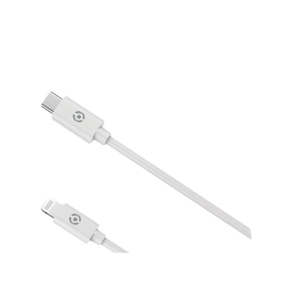 USB-C to Lightning Cable Celly USBCLIGHTSP Black 1 m