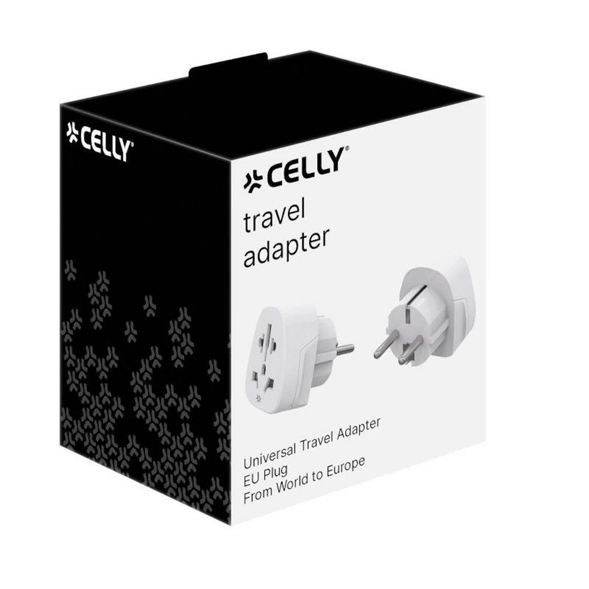 Wall Charger Celly TRAVELADAPTER White