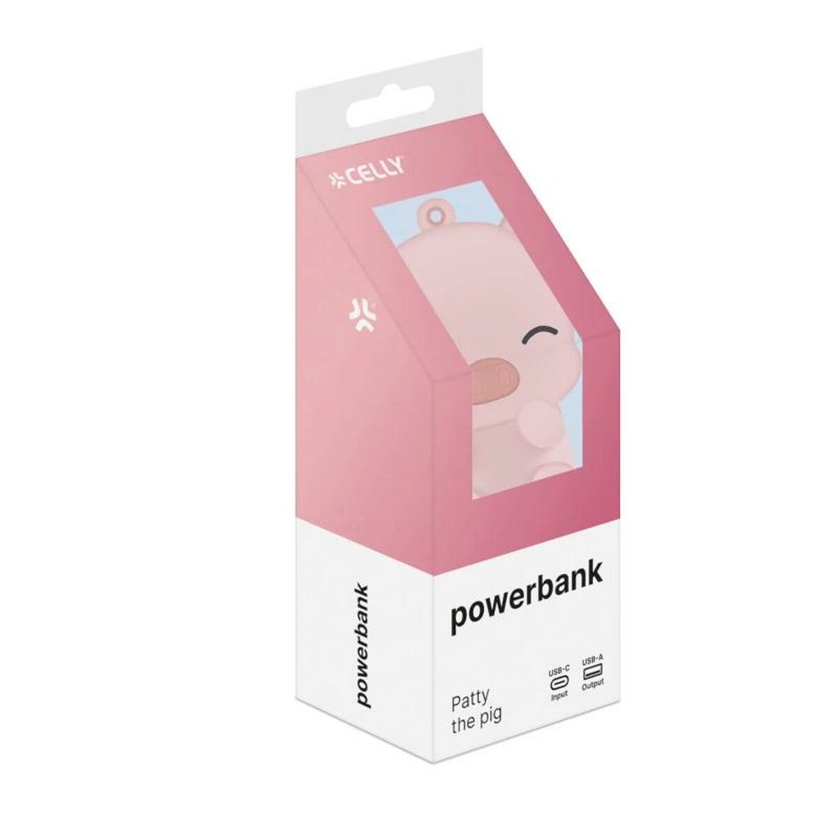 Powerbank Celly PBPIG Pink