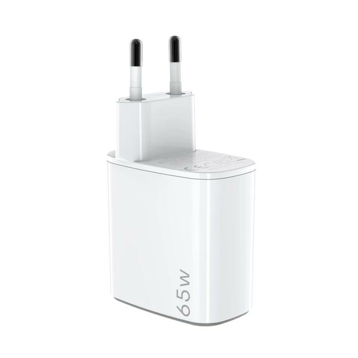 Wall Charger Celly UPTC1USB2USBC65 White