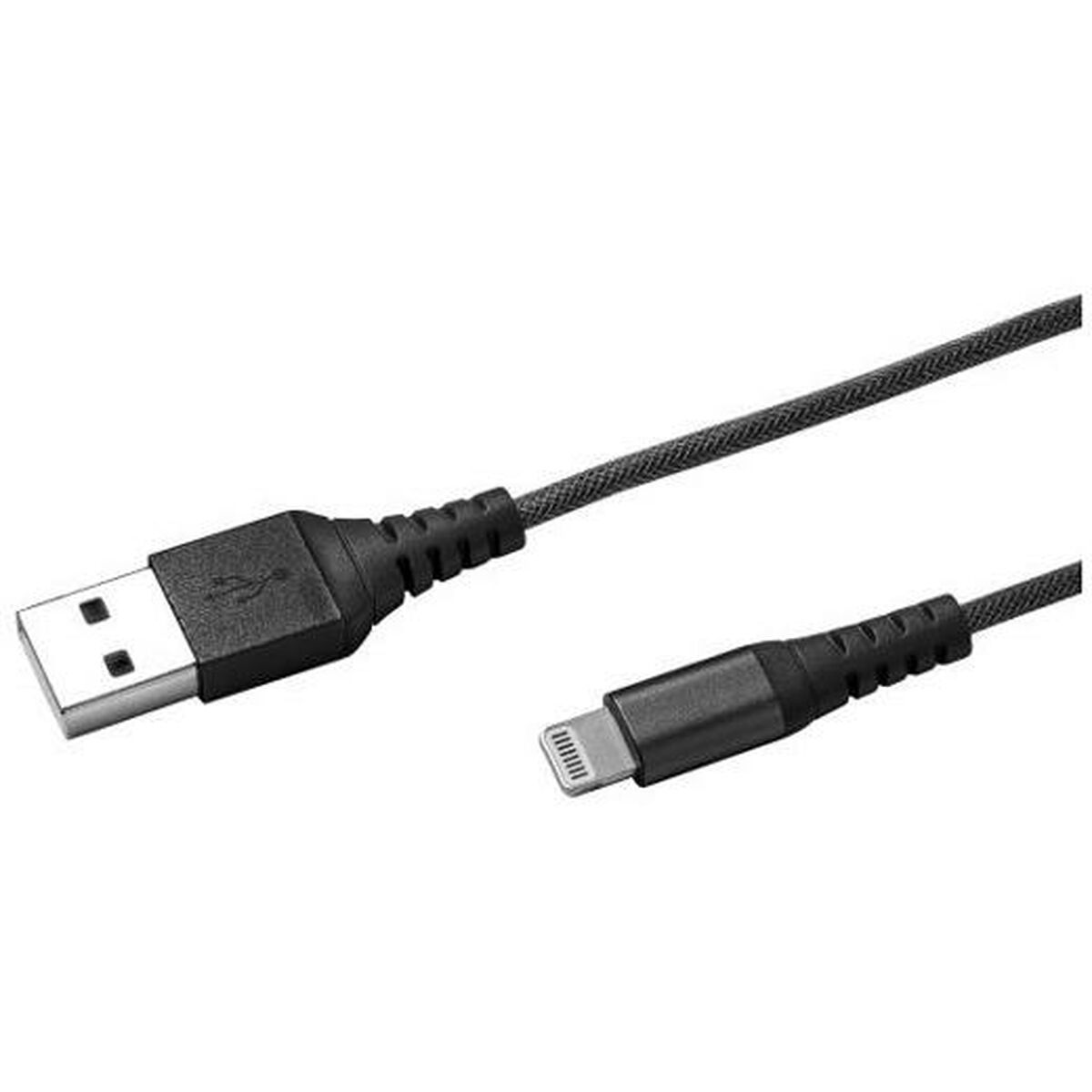 USB to Lightning Cable Celly USBLIGHTNYL25BK Black 25 cm USB to Lightning Cable Celly USBLIGHTNYL25BK Black 25 cm