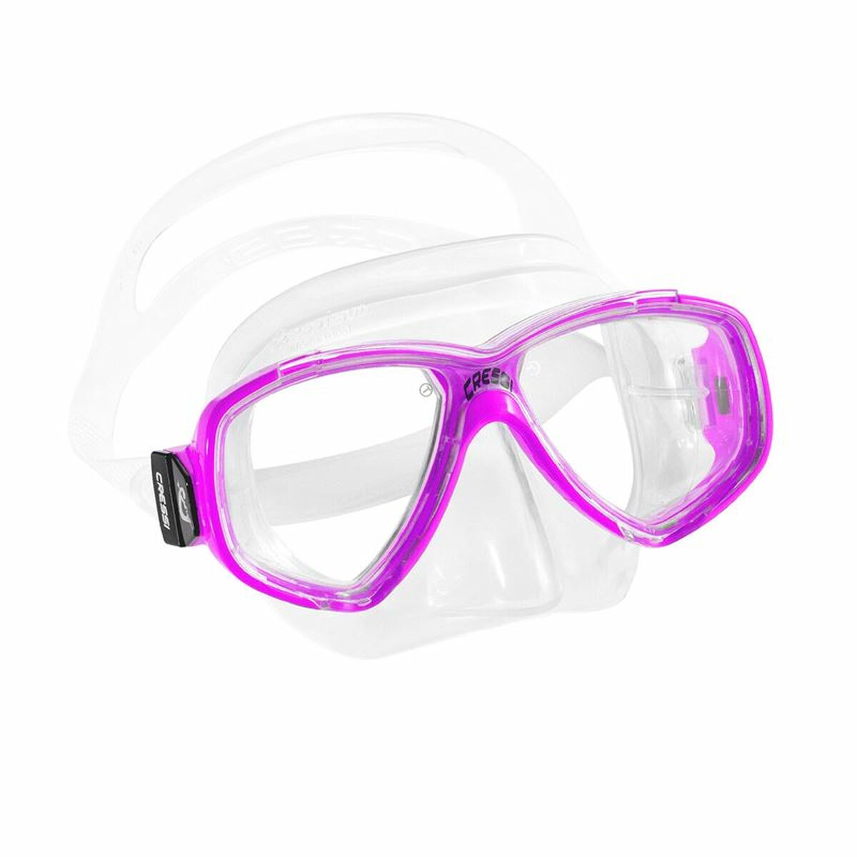 Diving Mask Cressi Perla Pink Transparent One size