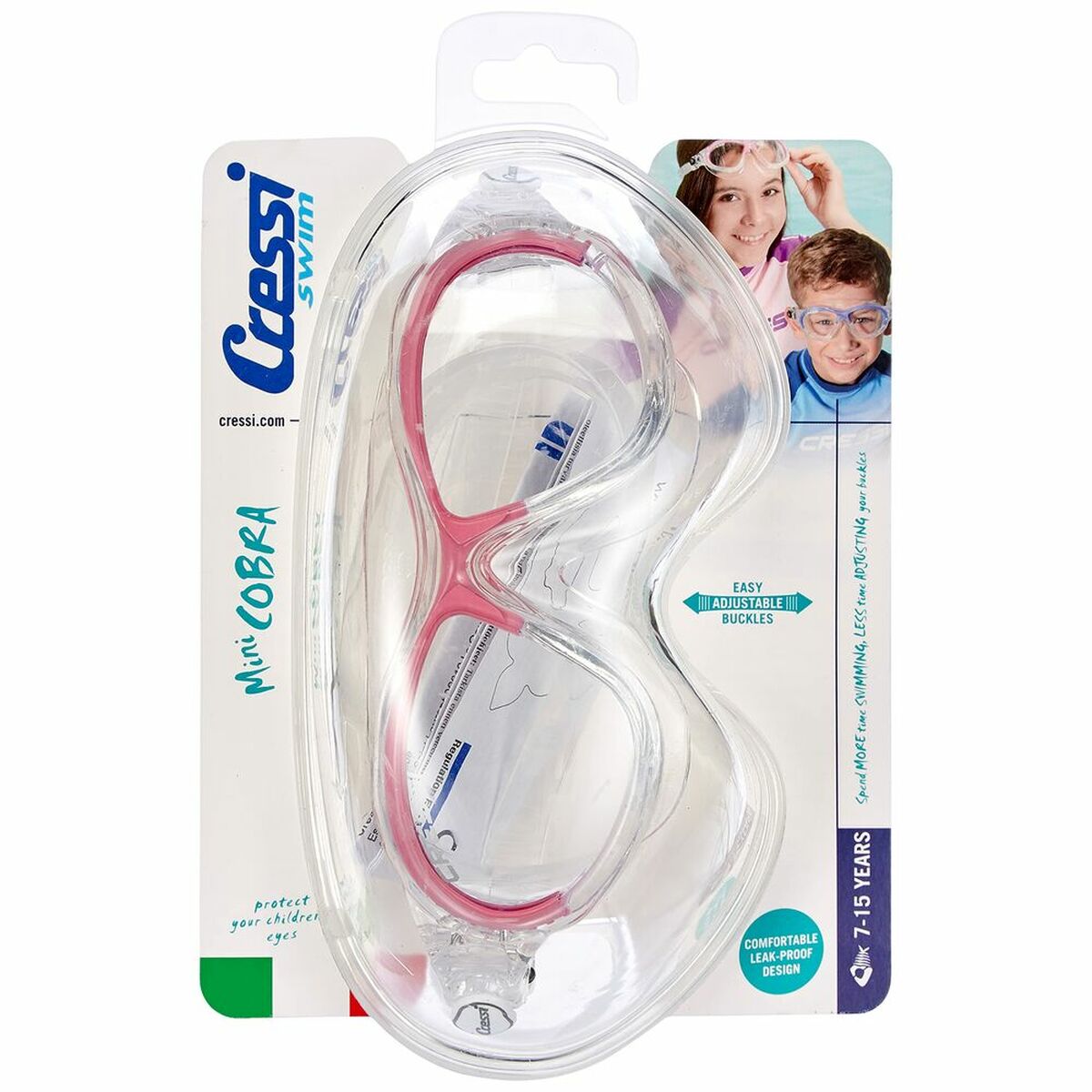 Children’s Swimming Goggles Cressi-Sub DE202040 Pink