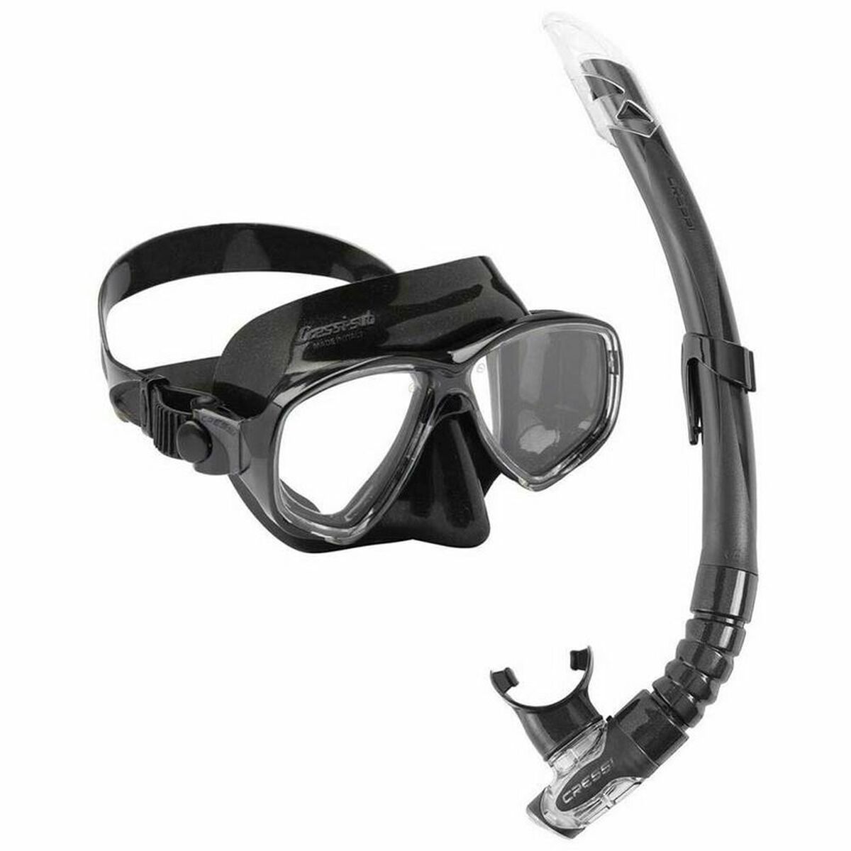 Snorkel Cressi-Sub DM1000058 Black Adults