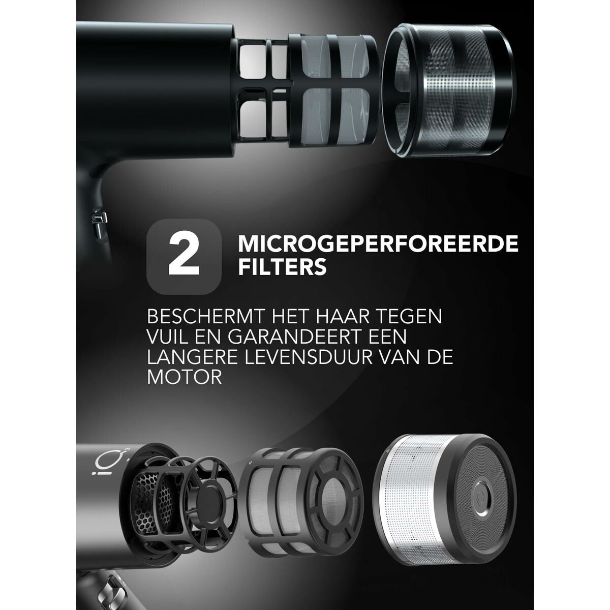 Hairdryer Gama Professional PH6080BK Black 1600 W