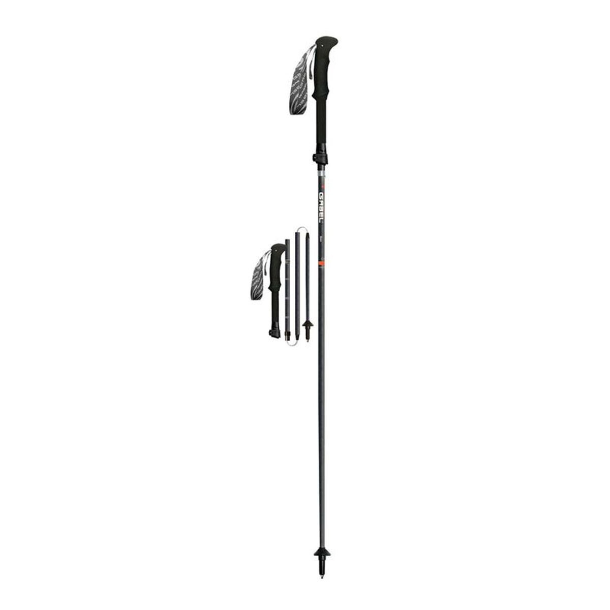 Trekking Stick Gabel Ibex Carbon Xtl Black (2 Units) Trekking Stick Gabel Ibex Carbon Xtl Black (2 Units)