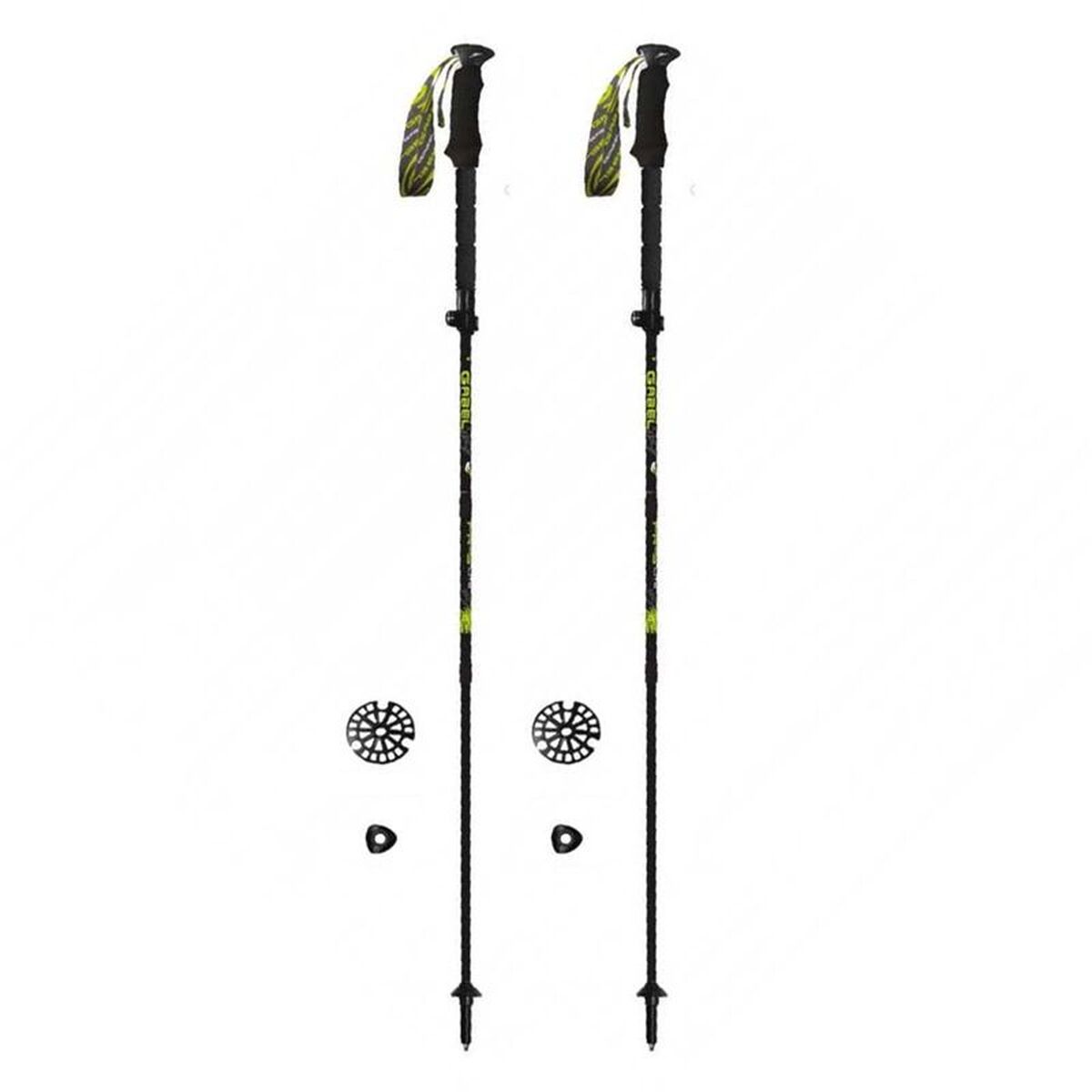 Trekking Stick Gabel FR-5 Fl Lite Xtl Black 130 cm (2 Units) Trekking Stick Gabel FR-5 Fl Lite Xtl Black 130 cm (2 Units)