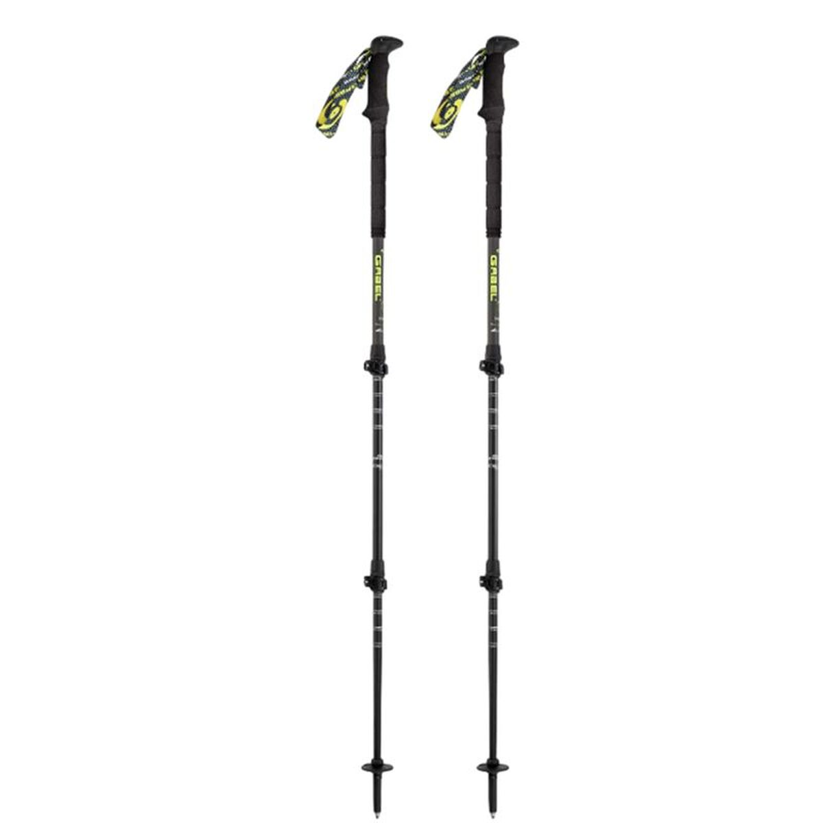 Trekking Stick Gabel Multigrip Carbon Fl Ef Black (2 Units)