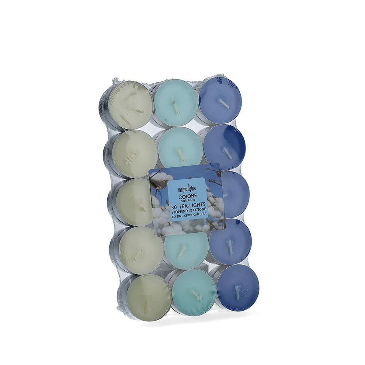 Scented candles Magic Lights Cotton (30 Units) Scented candles Magic Lights Cotton (30 Units)