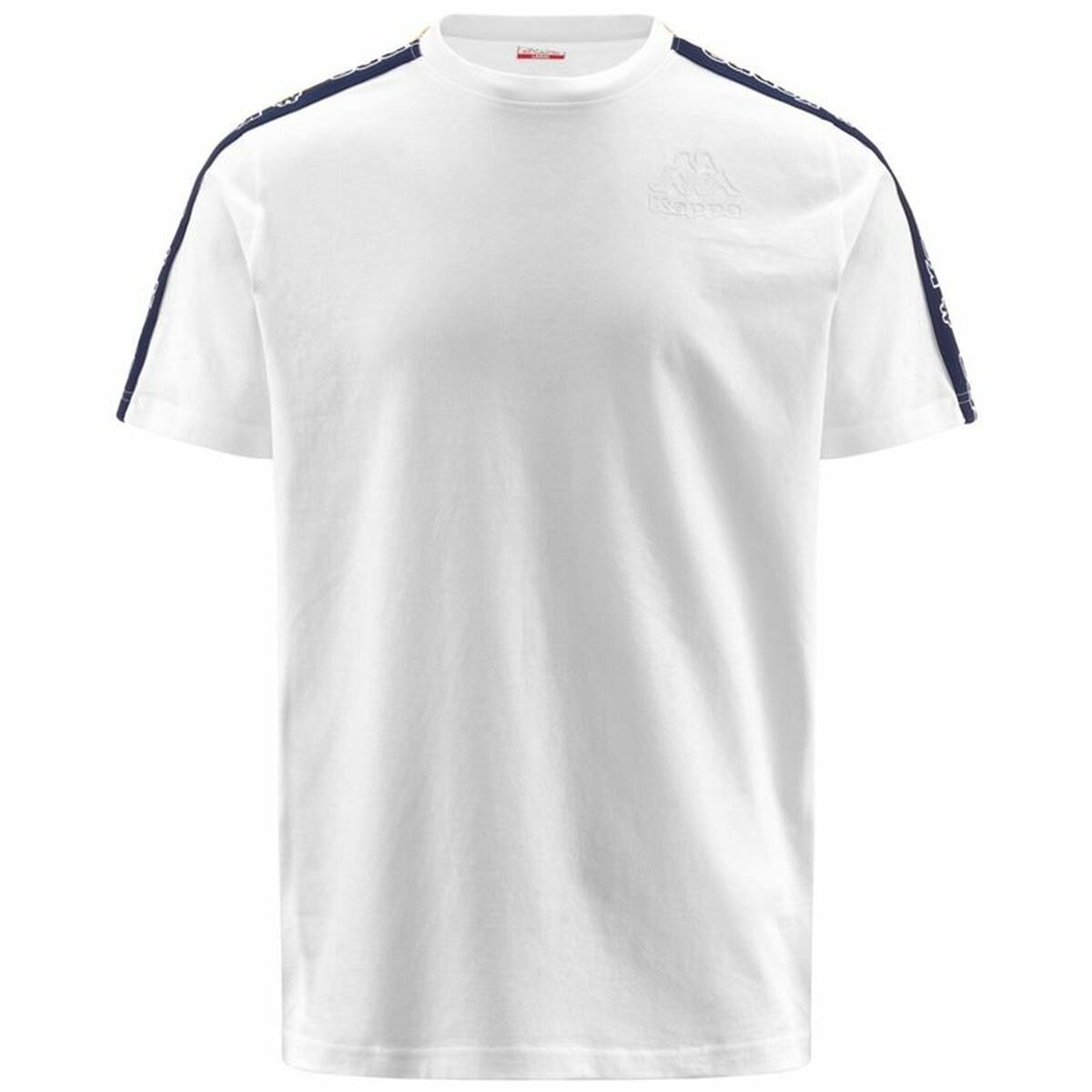 Men’s Short Sleeve T-Shirt Kappa Gramio White Men’s Short Sleeve T-Shirt Kappa Gramio White