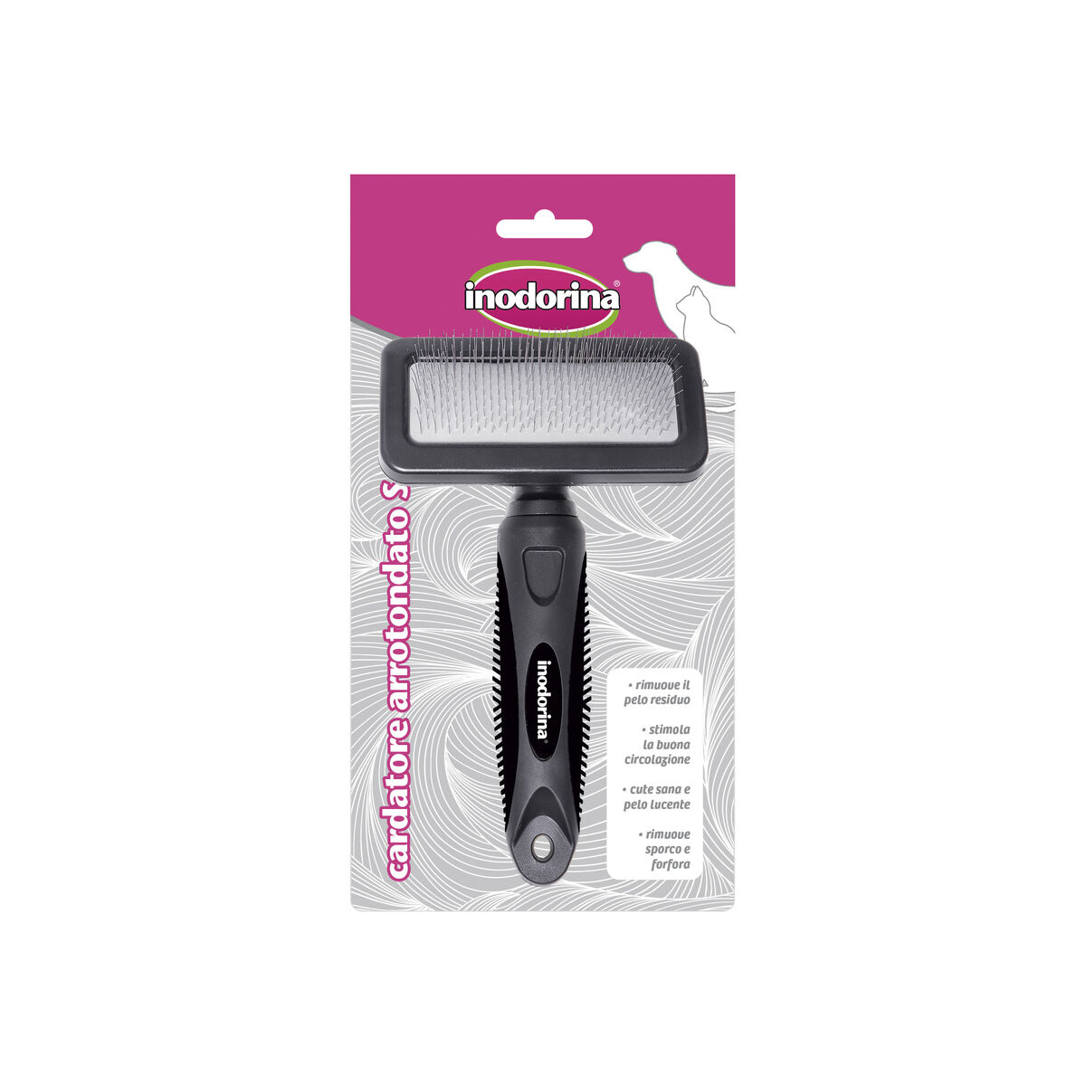 Backcombing brush Inodorina Black S Backcombing brush Inodorina Black S